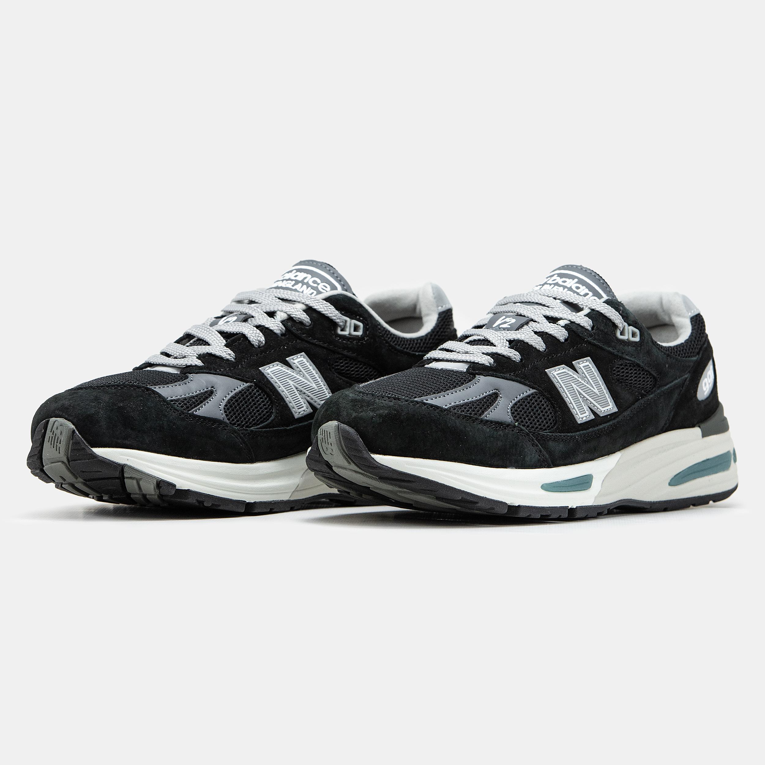 New Balance 991v2 Black Grey - изображение 6
