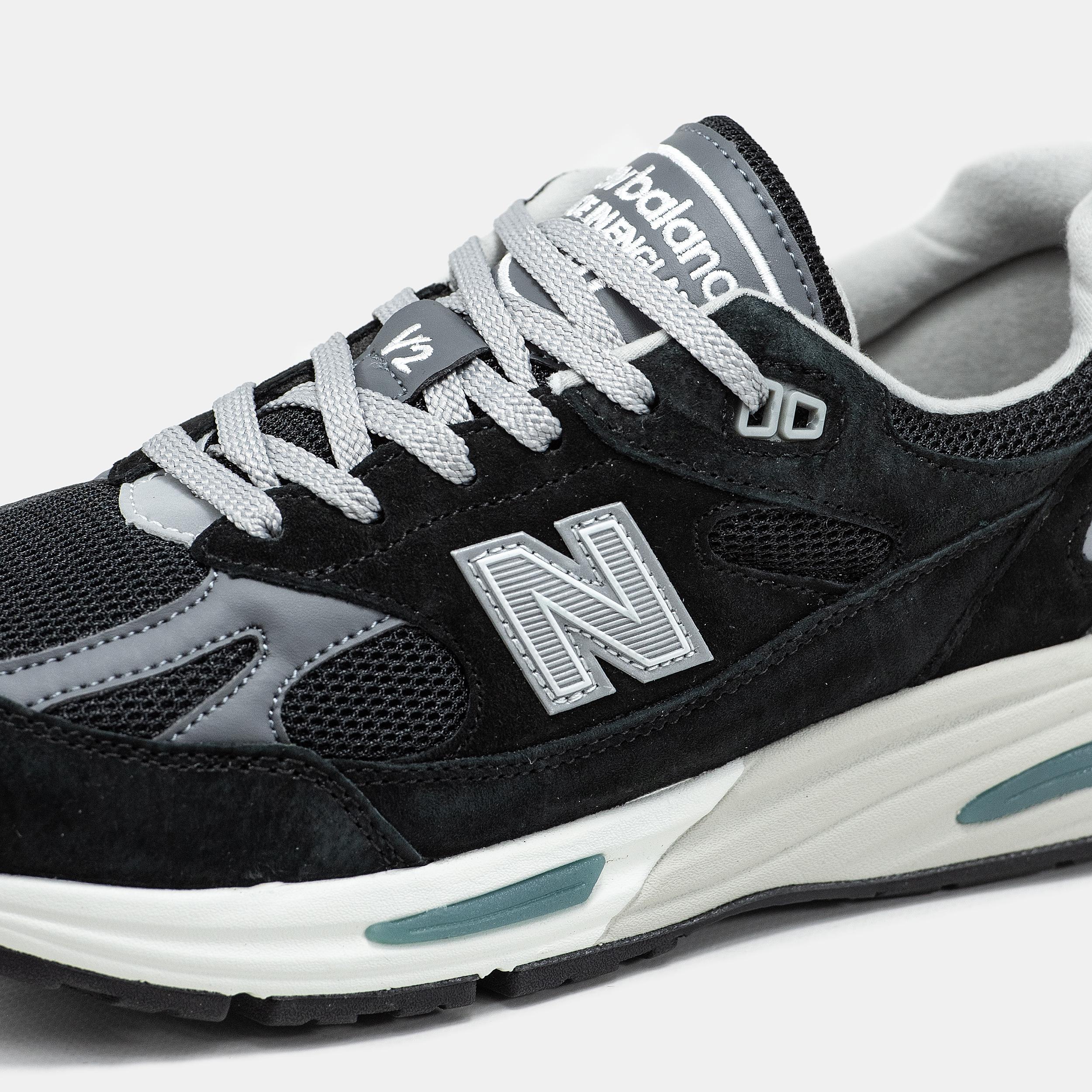 New Balance 991v2 Black Grey - изображение 8