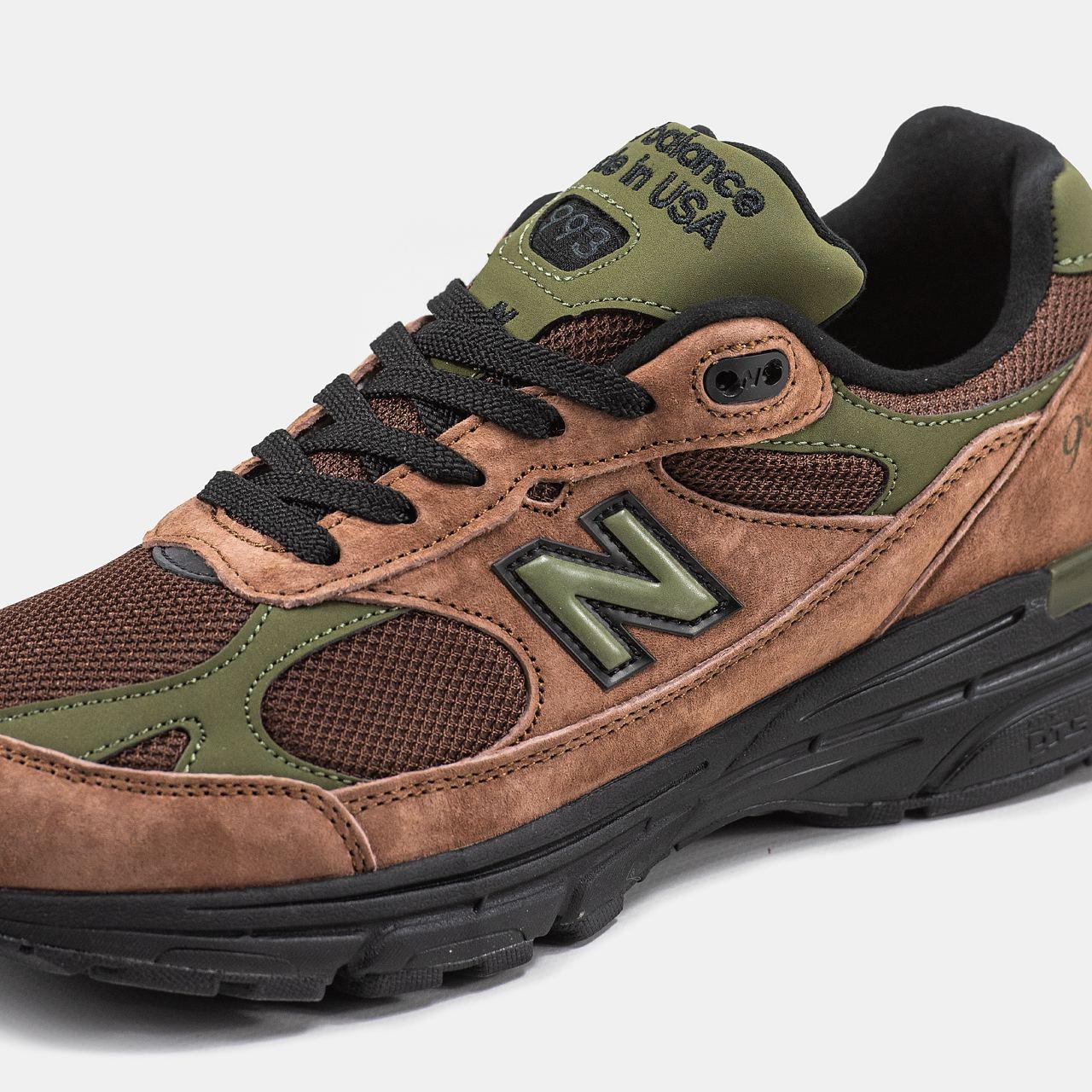 New Balance 993 x Aimé Leon Dore Brown Olive - изображение 1