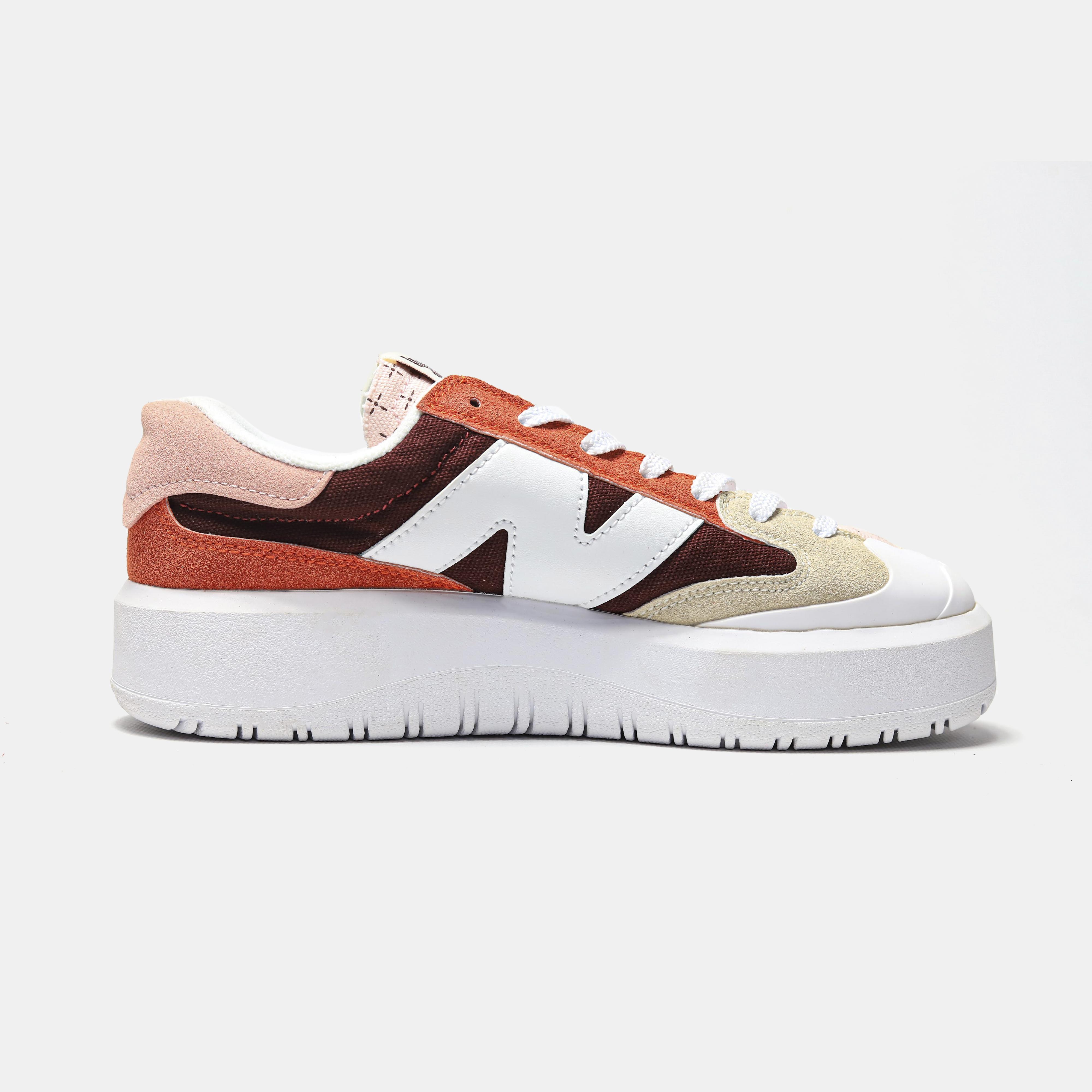 New Balance CT302 Pink Red White Platform - изображение 5