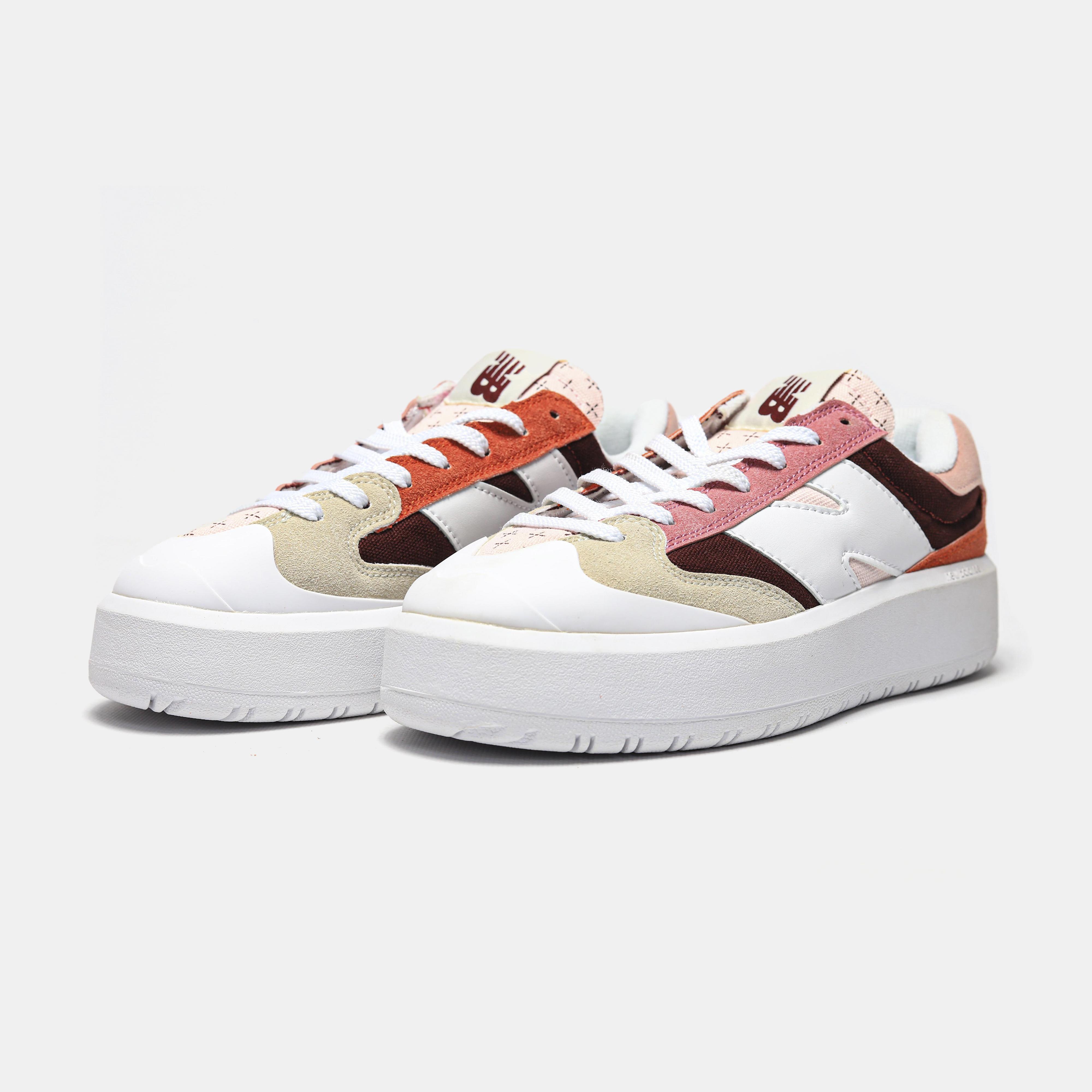 New Balance CT302 Pink Red White Platform - изображение 6