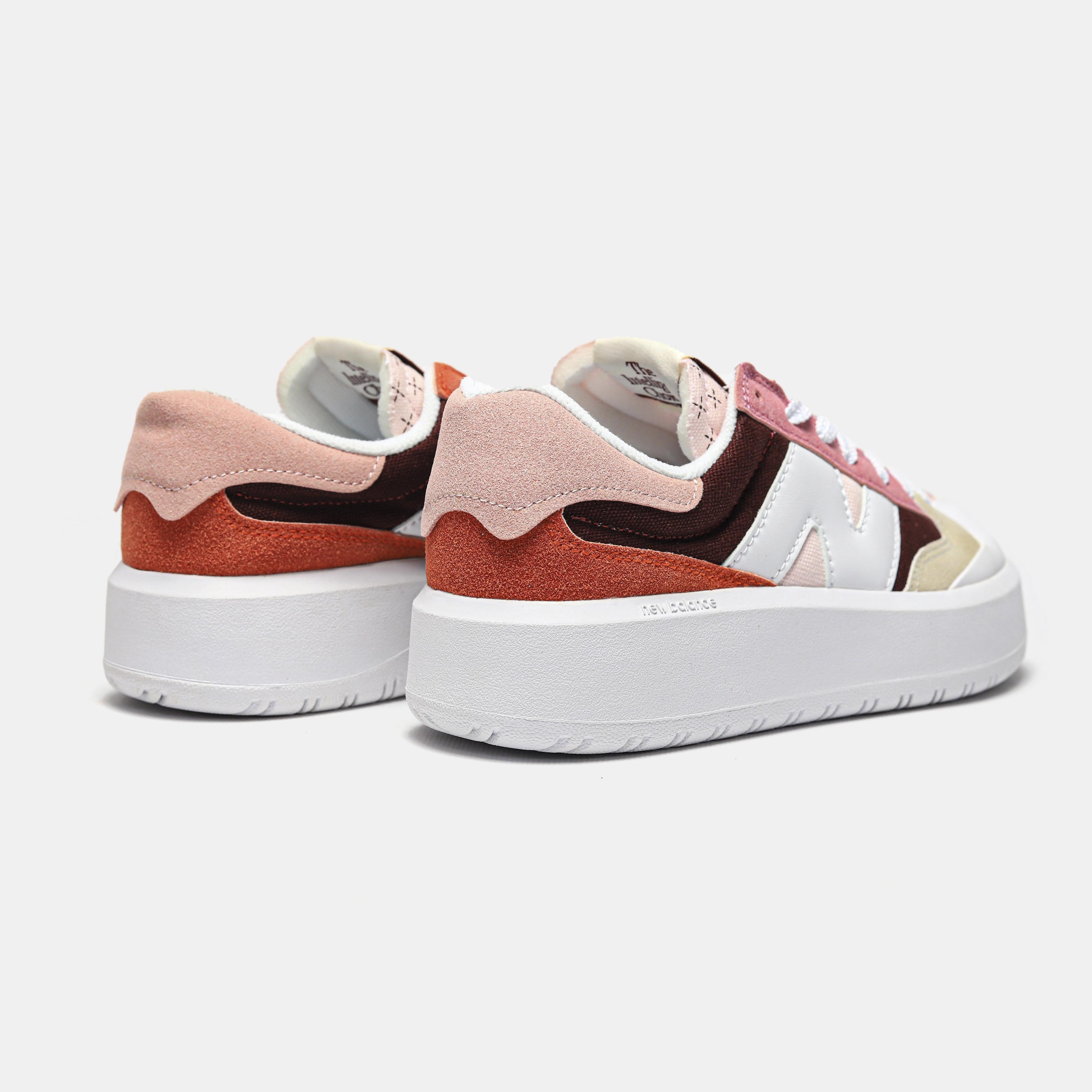 New Balance CT302 Pink Red White Platform - изображение 7