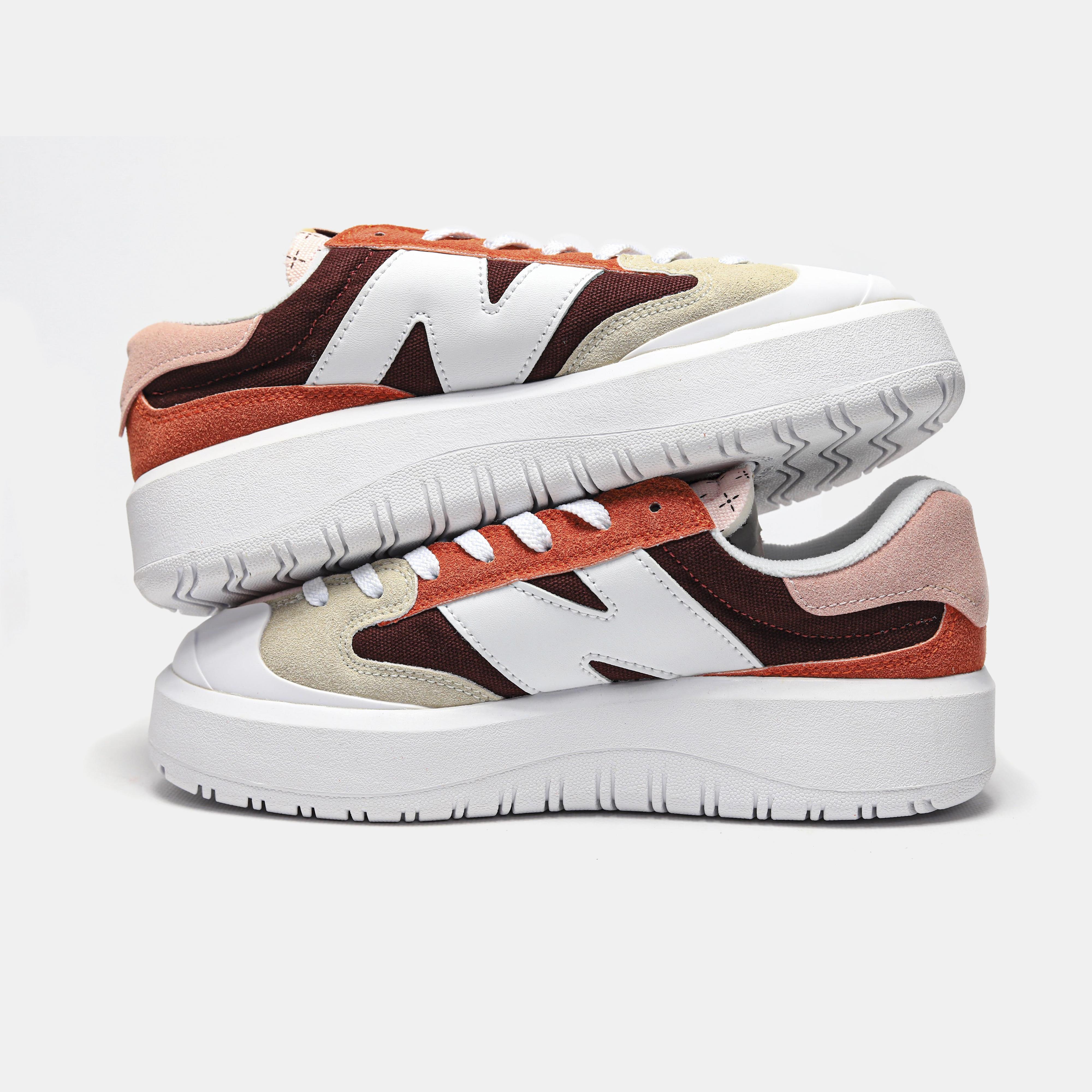 New Balance CT302 Pink Red White Platform - изображение 8