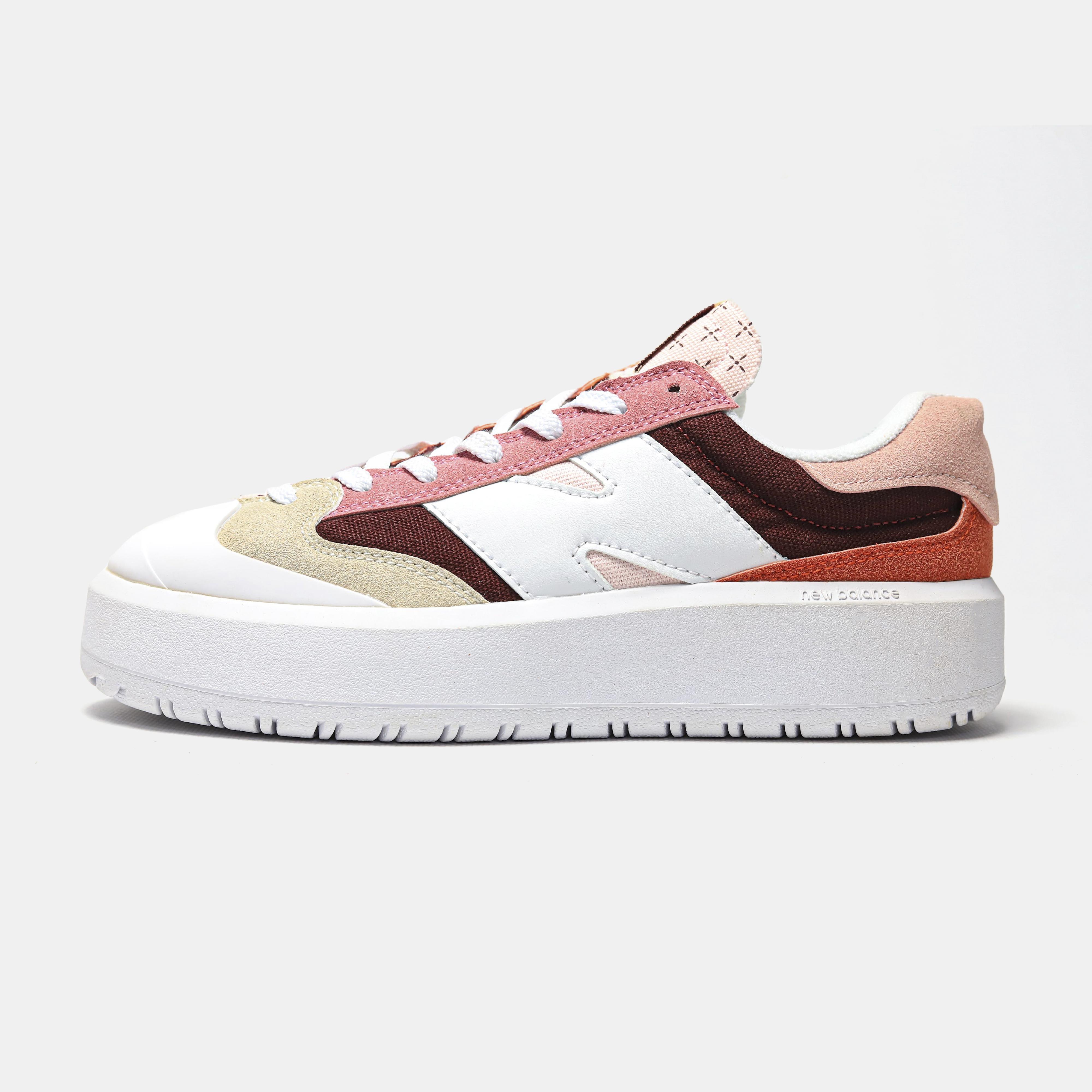 New Balance CT302 Pink Red White Platform