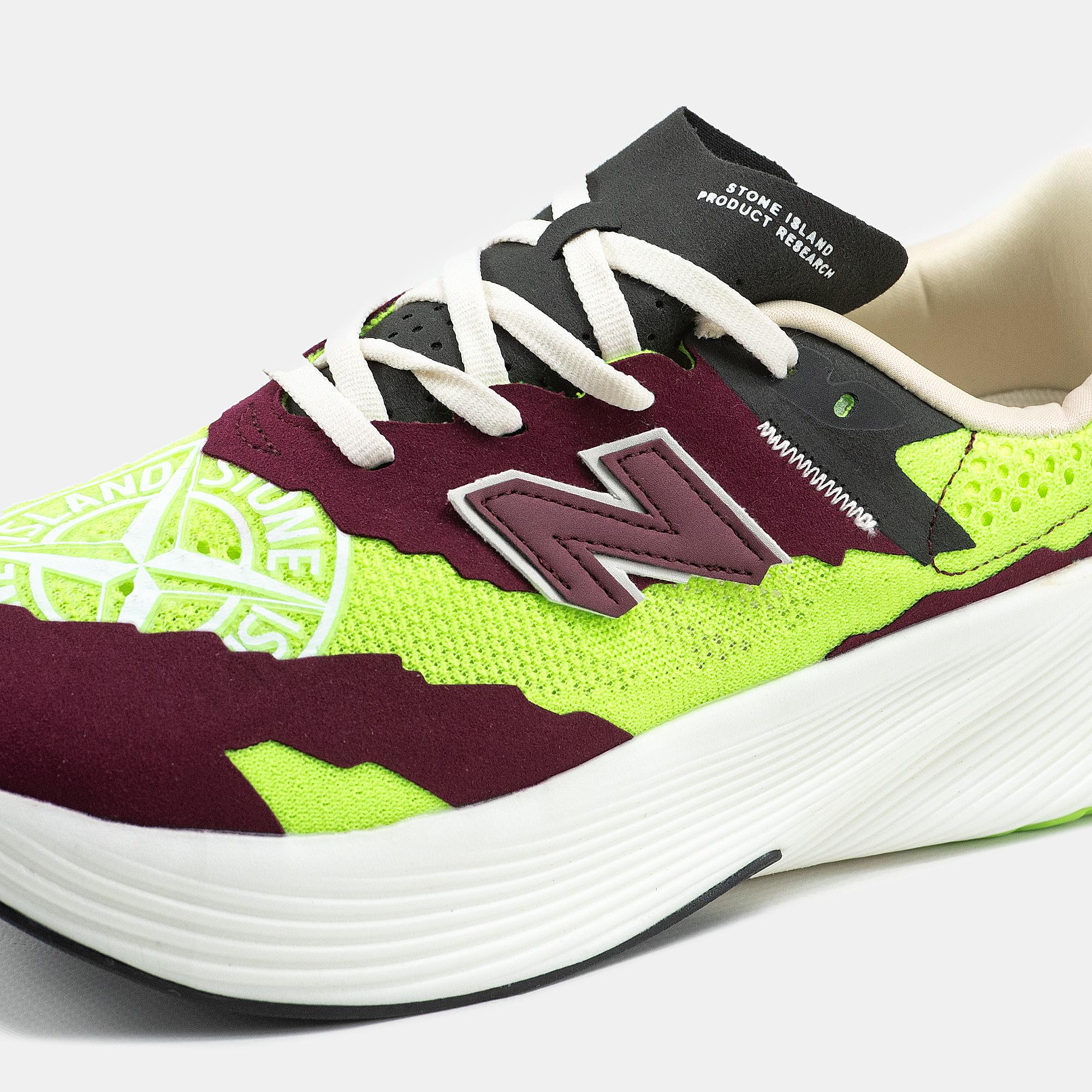 New Balance FuelCell C_1 x Stone Island Burgundy Volt - изображение 7