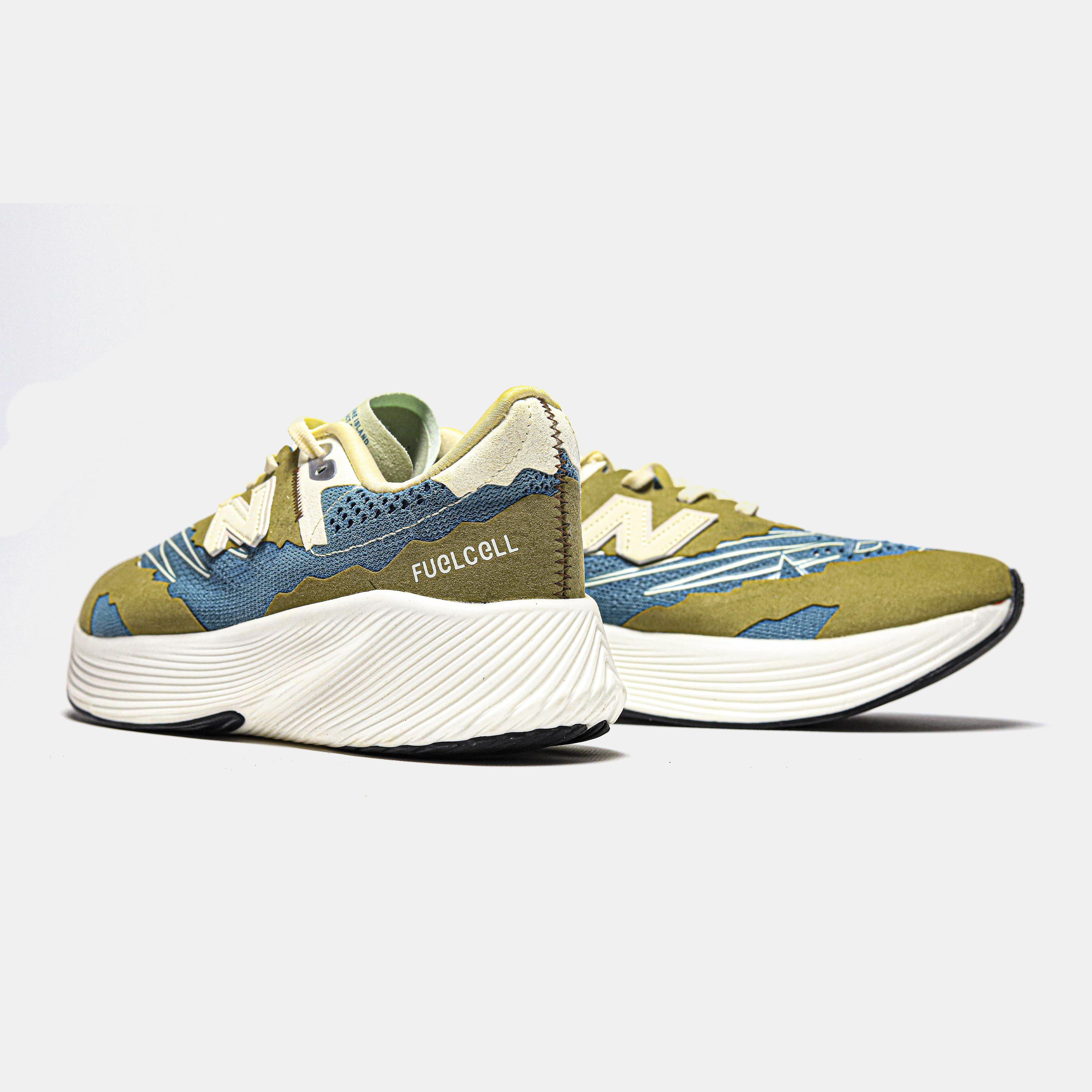 Stone Island x New Balance FuelCell RC Elite V2 Olive Blue - изображение 6