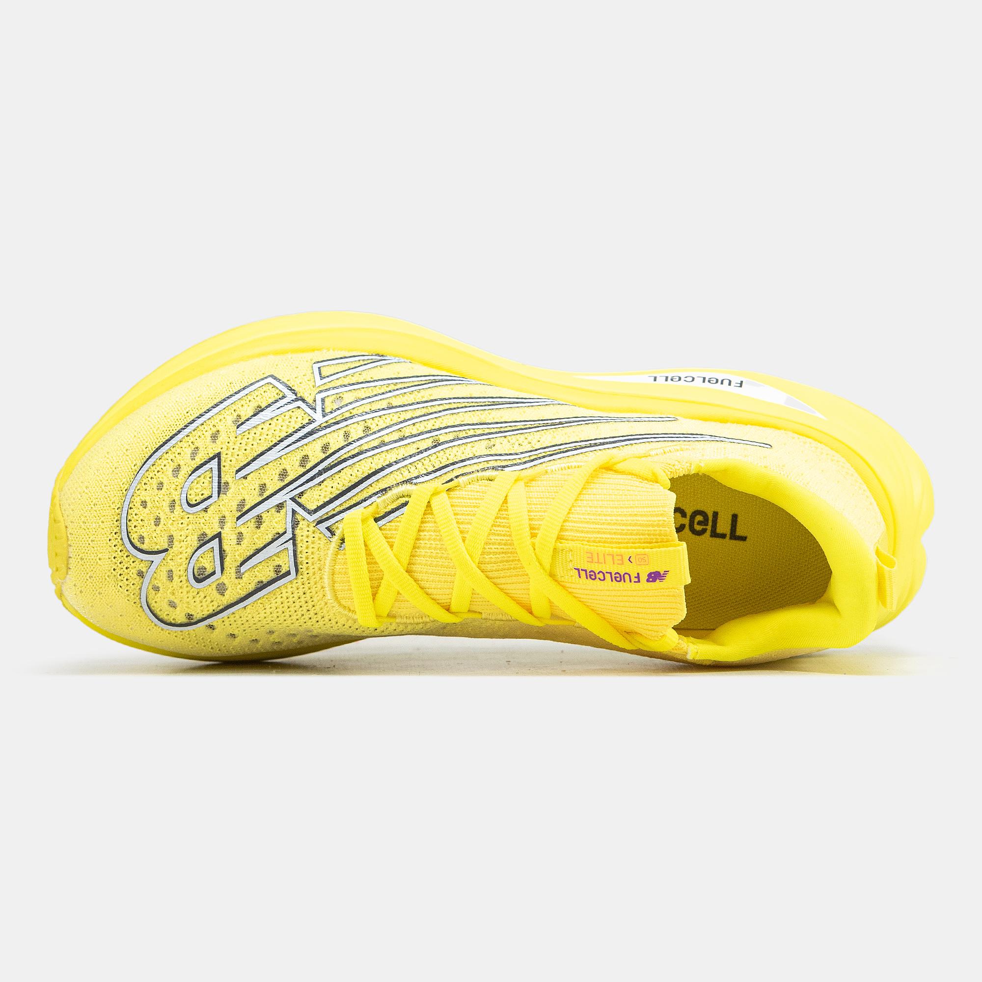 New Balance FuelCell SuperComp Elite v3 Yellow White - изображение 2