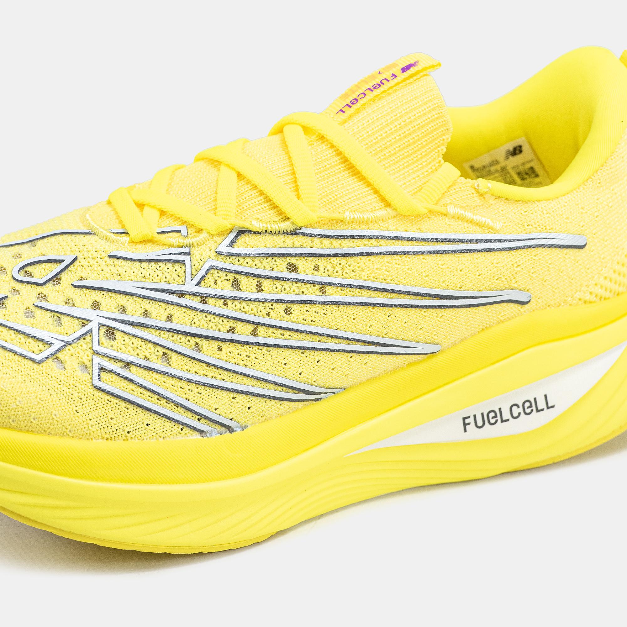 New Balance FuelCell SuperComp Elite v3 Yellow White - изображение 3