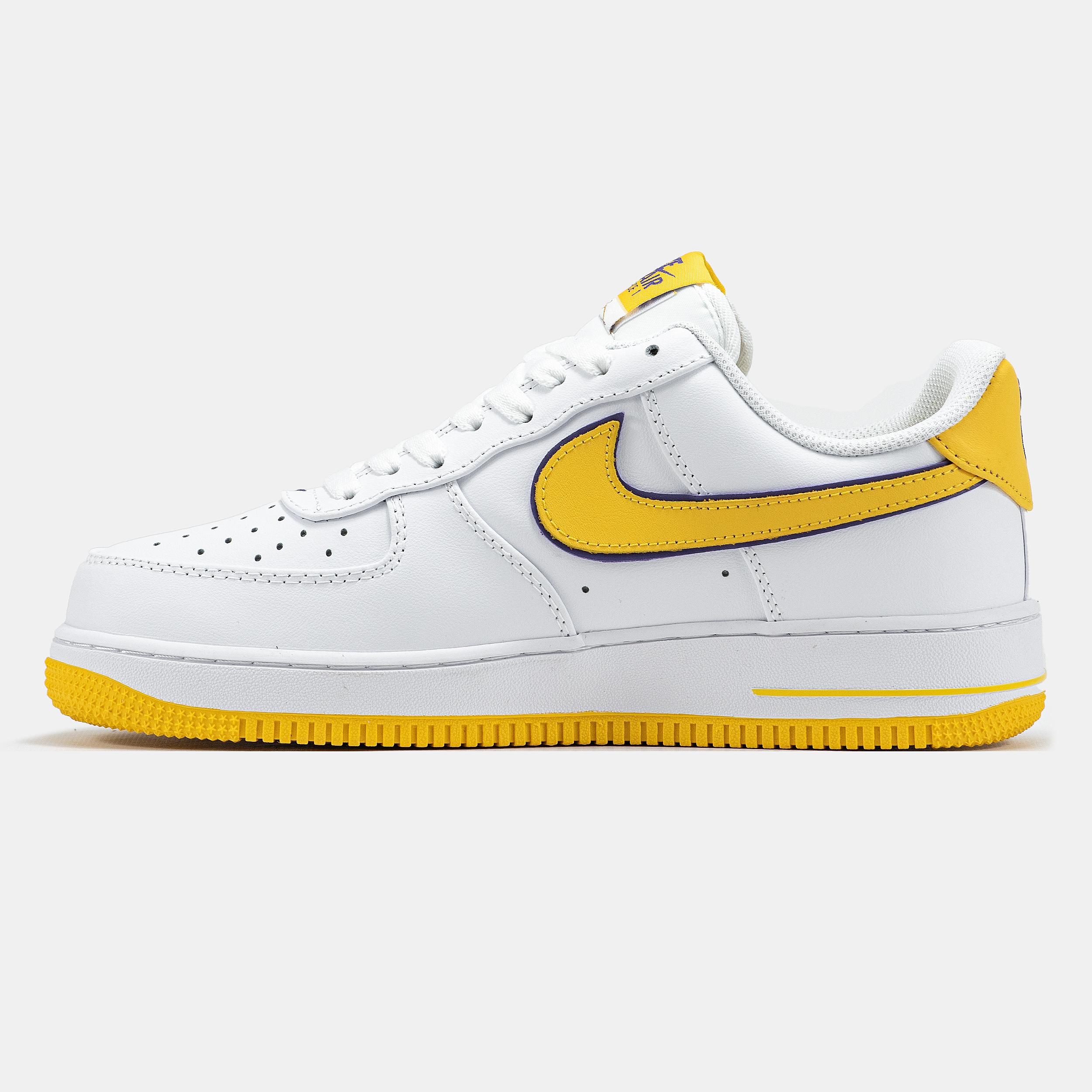 Nike Air Force 1 Low Kobe Bryant White Yellow - изображение 2