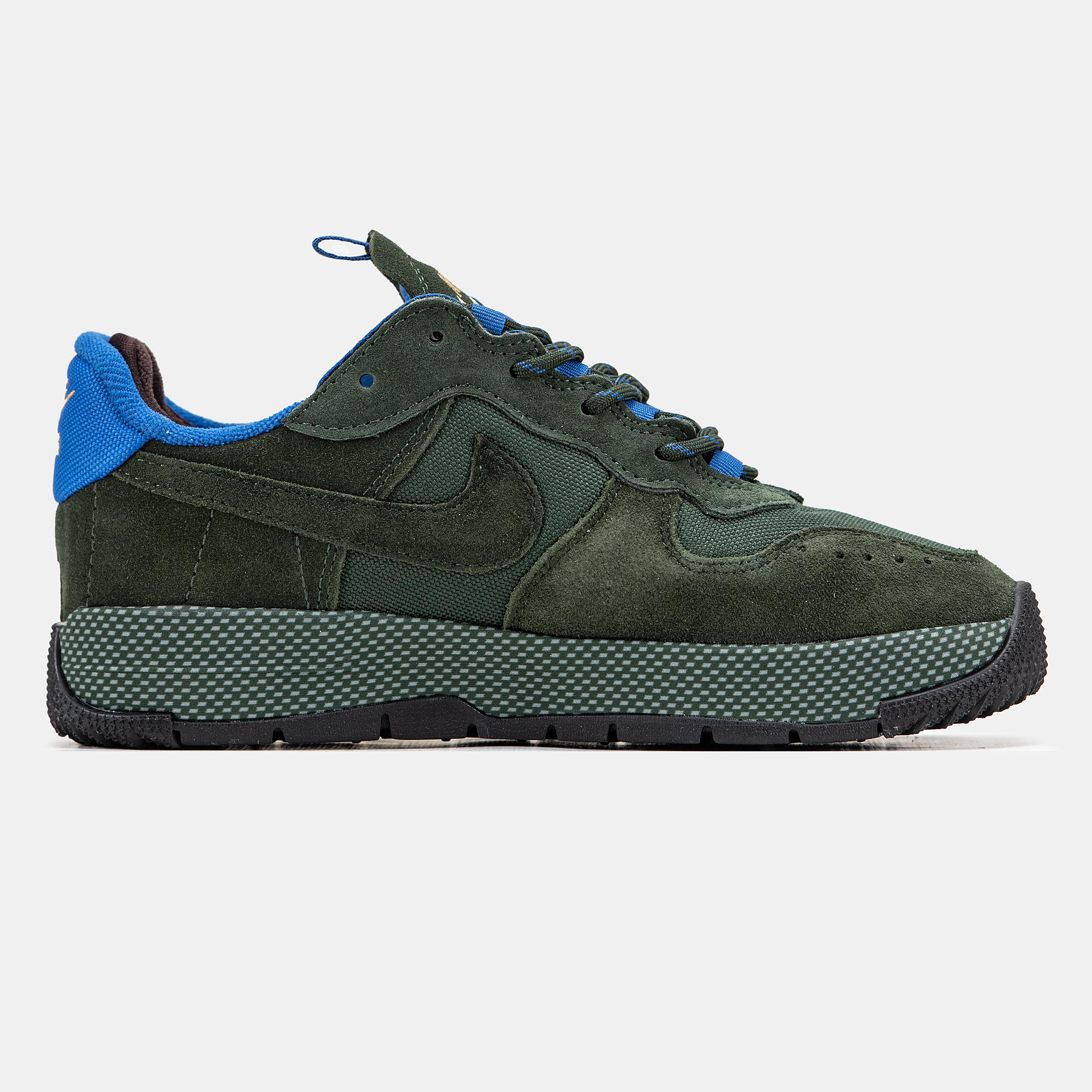 Nike Air Force 1 Wild Dark Green Blue - изображение 2
