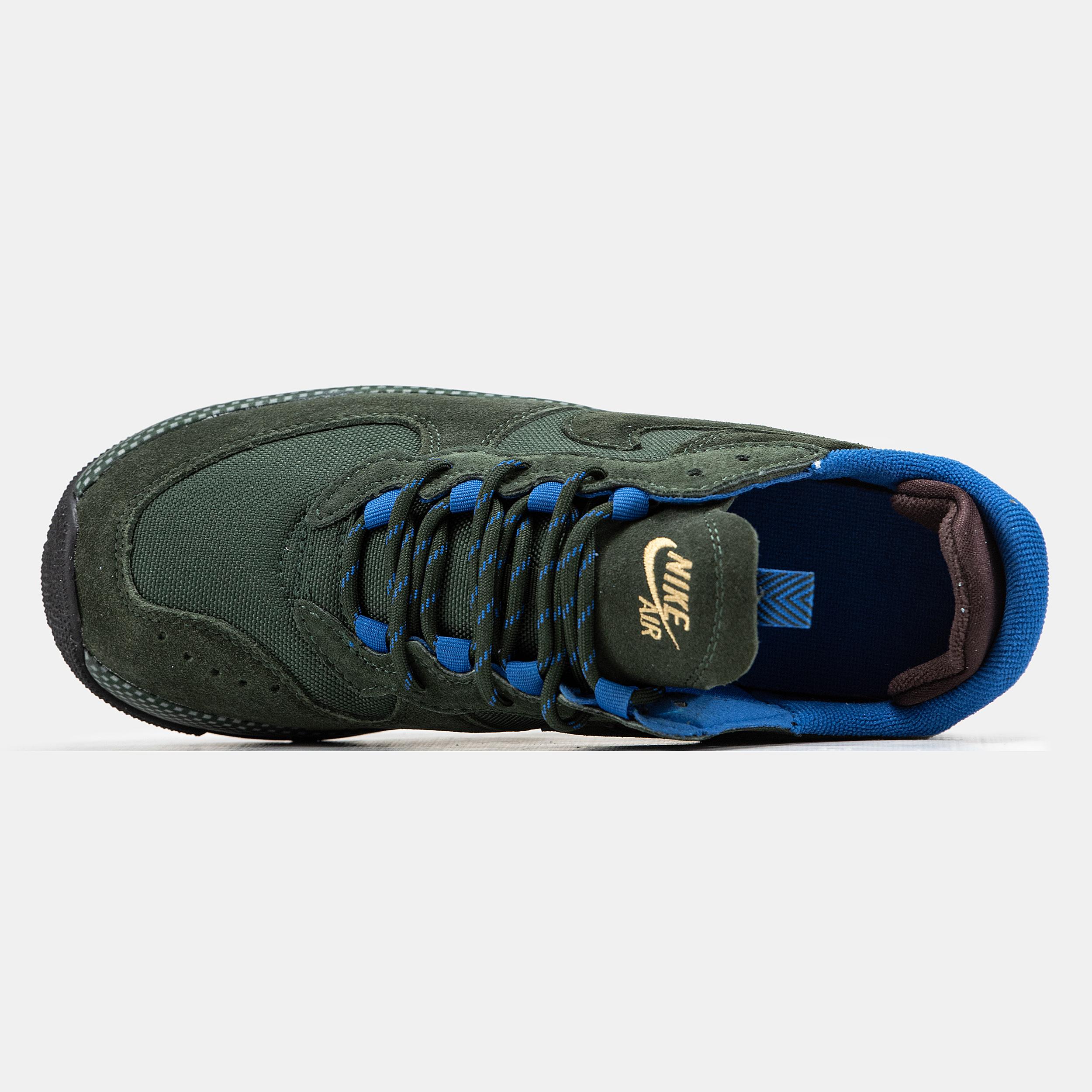 Nike Air Force 1 Wild Dark Green Blue - изображение 3