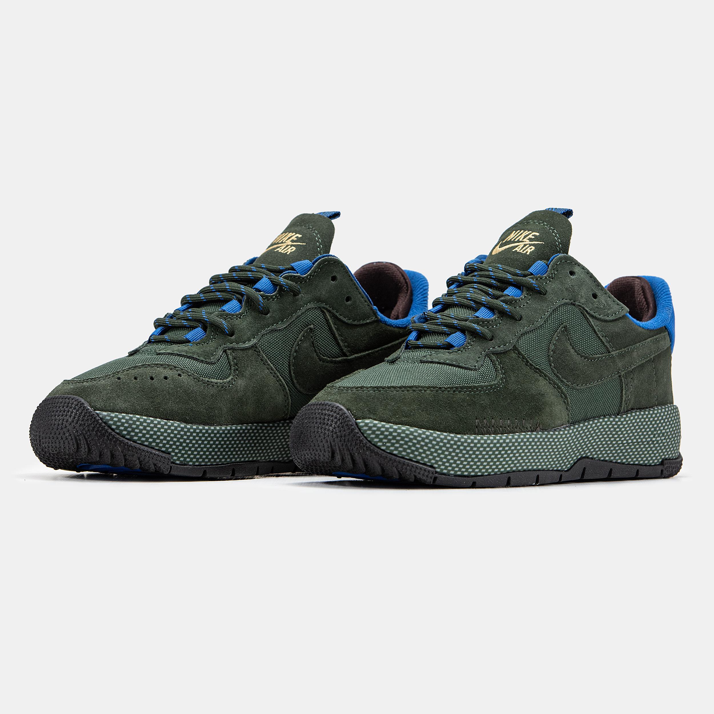 Nike Air Force 1 Wild Dark Green Blue - изображение 5