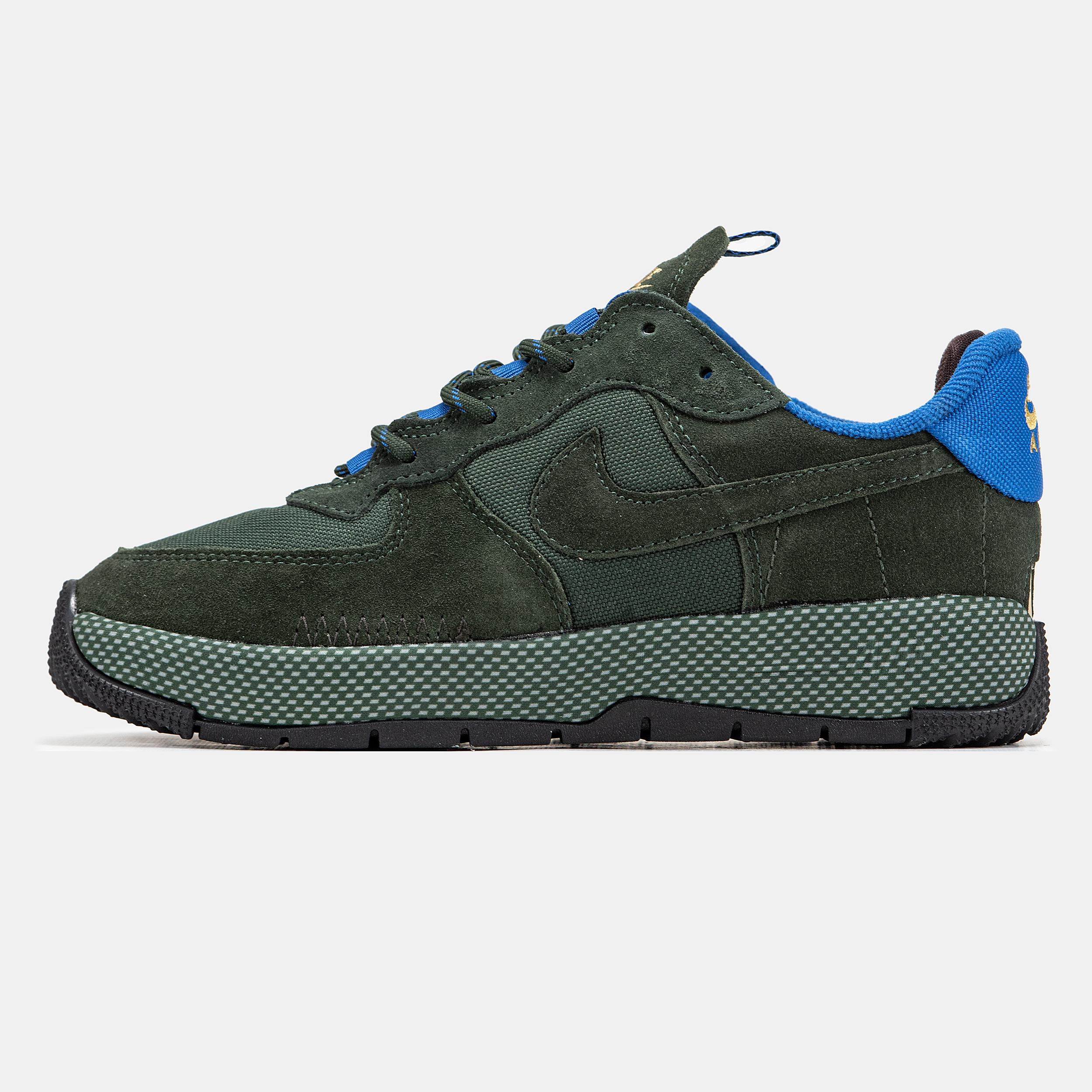 Nike Air Force 1 Wild Dark Green Blue