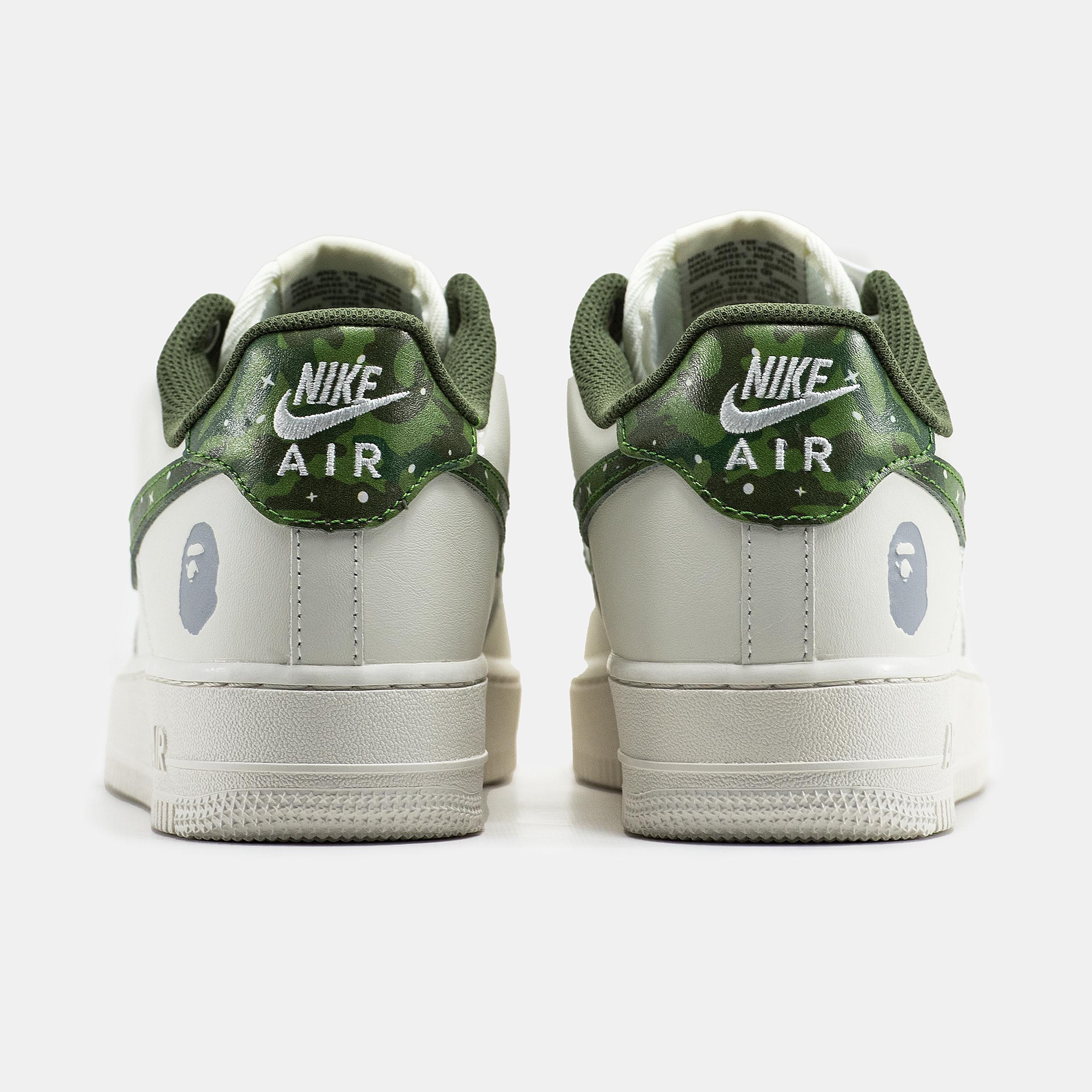 Nike Air Force 1 x BAPE Camo Green - изображение 3