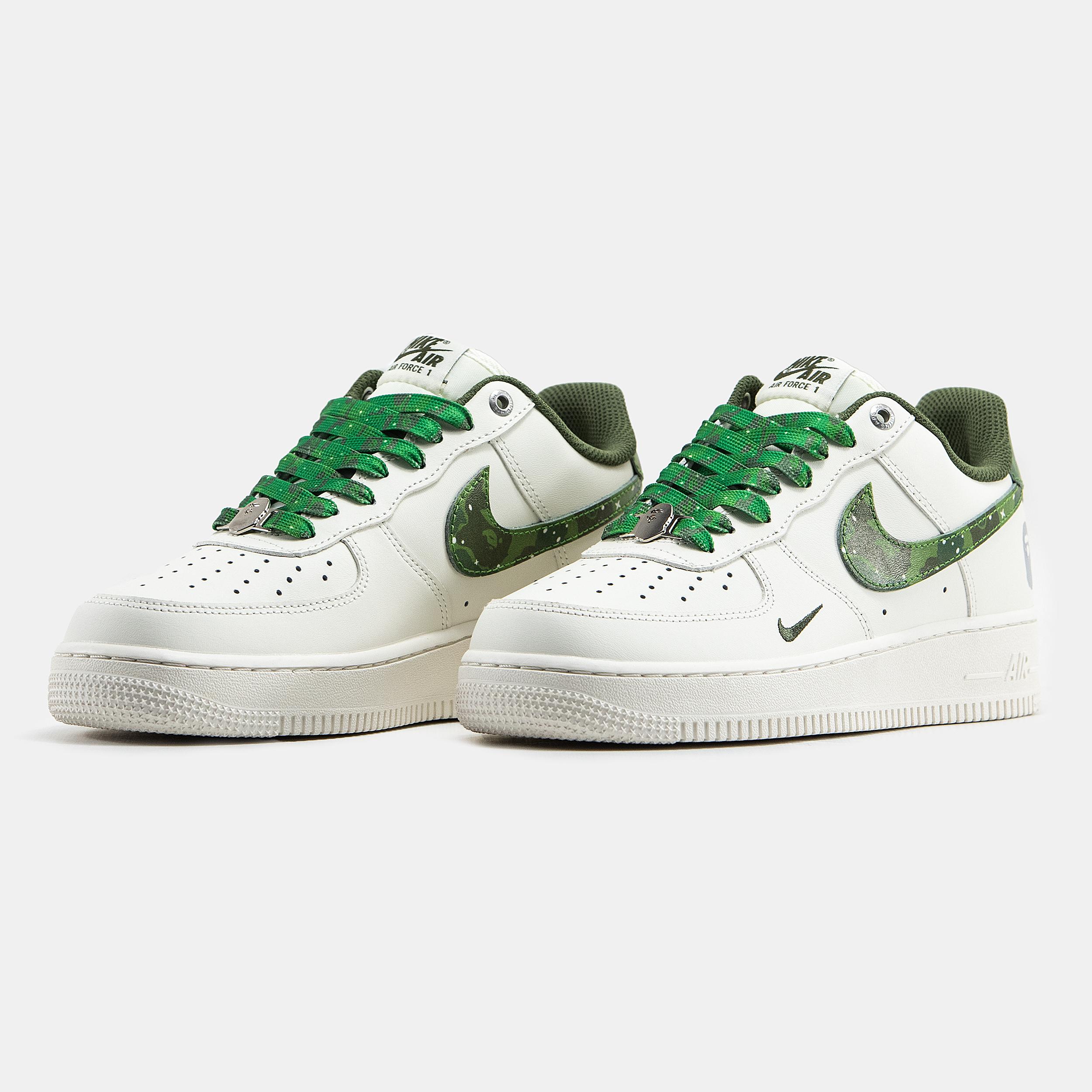 Nike Air Force 1 x BAPE Camo Green - изображение 4