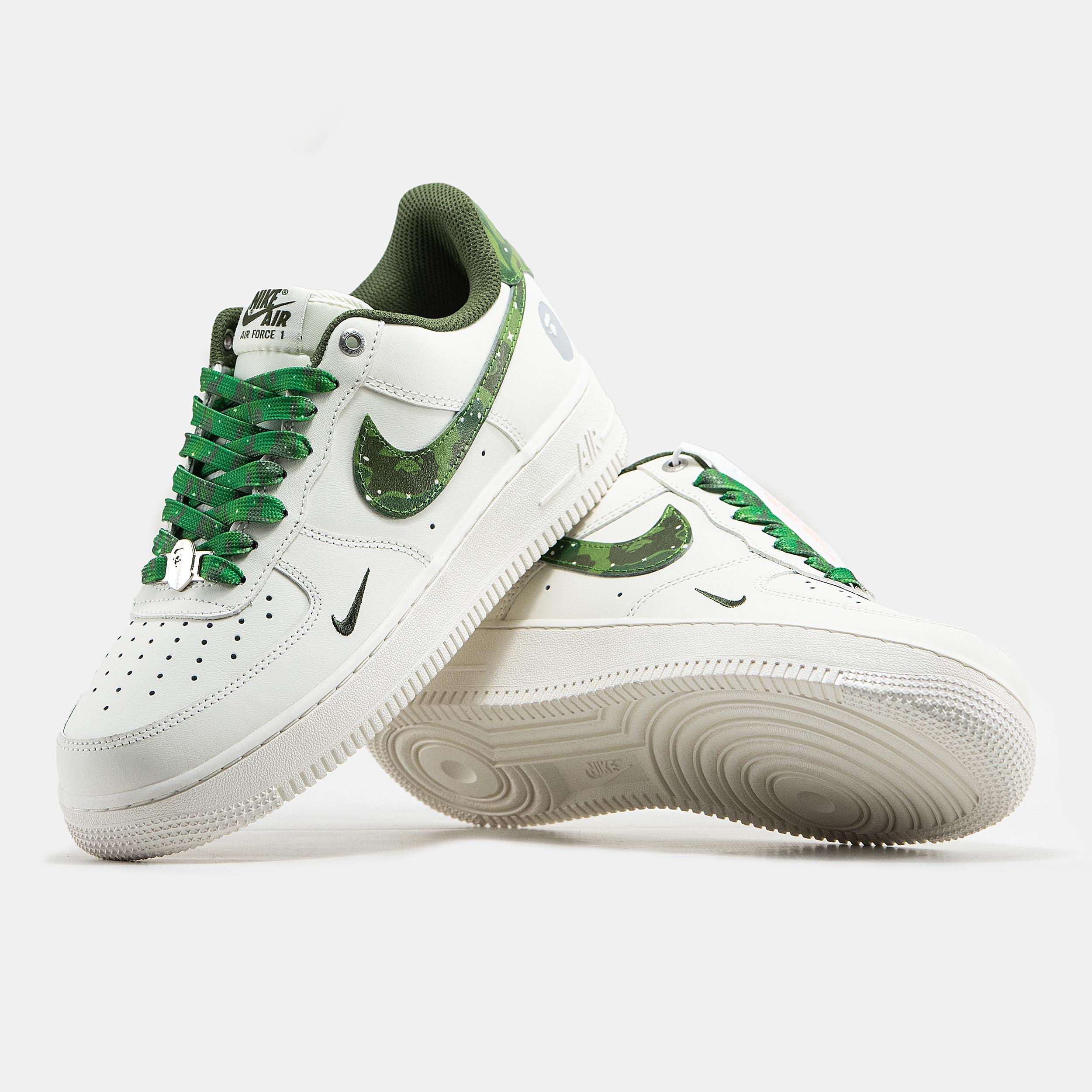 Nike Air Force 1 x BAPE Camo Green - изображение 6