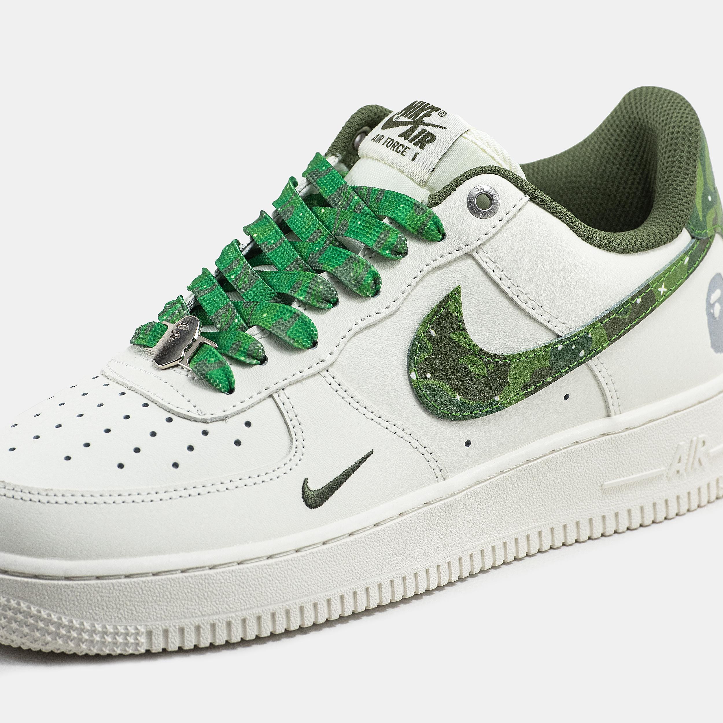 Nike Air Force 1 x BAPE Camo Green - изображение 7