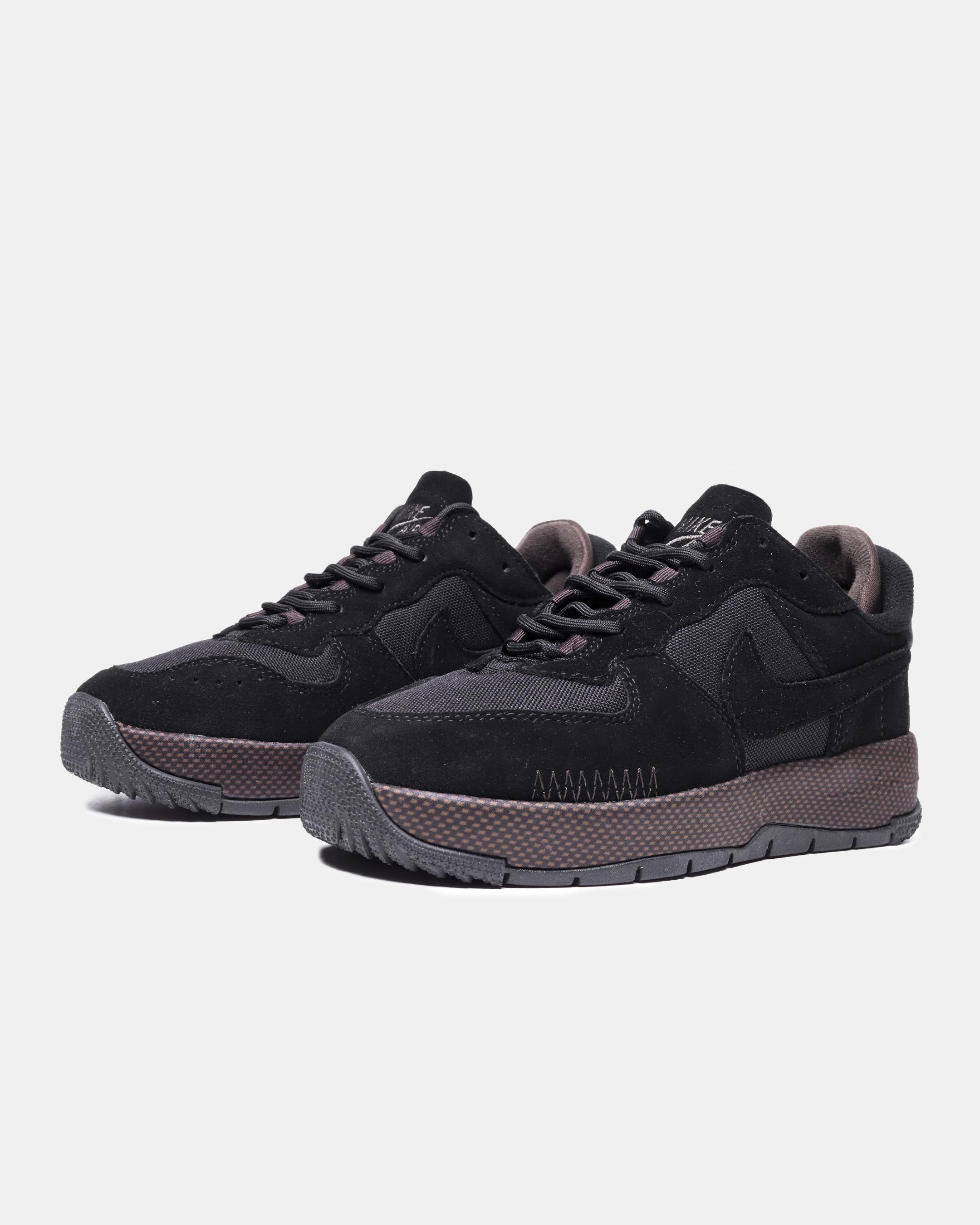 Nike Air Force 1 Wild Black Velvet Brown - изображение 1