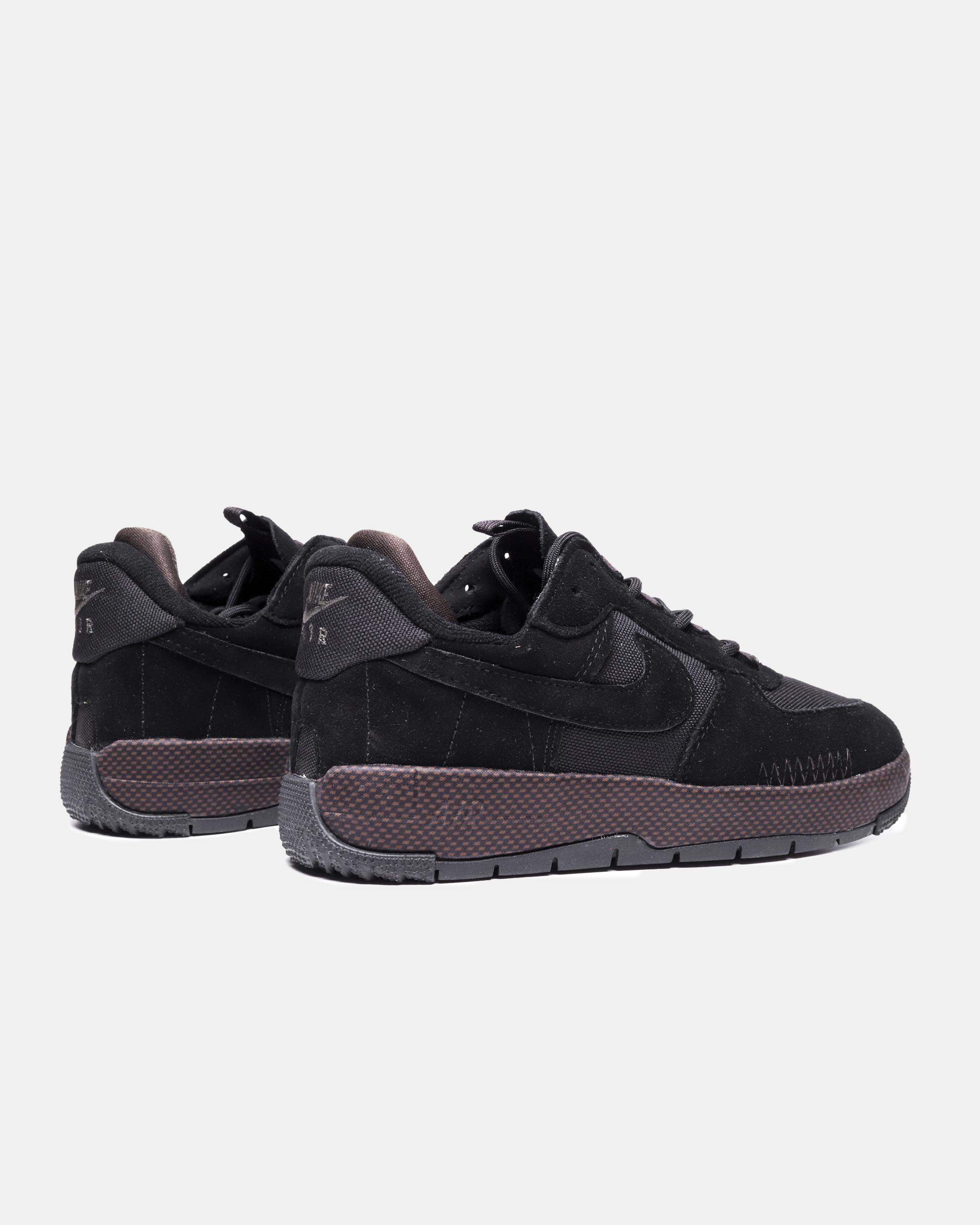 Nike Air Force 1 Wild Black Velvet Brown - изображение 2