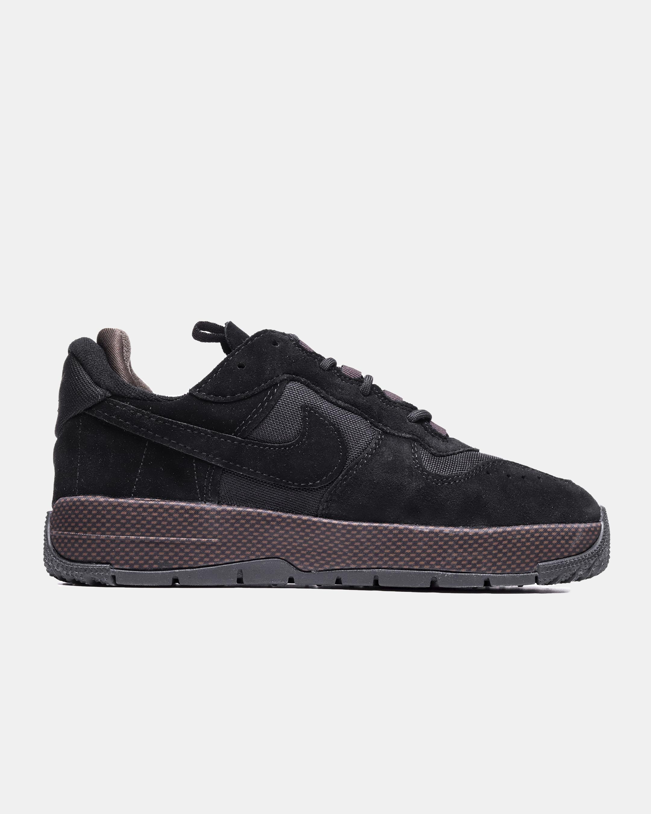 Nike Air Force 1 Wild Black Velvet Brown - изображение 4