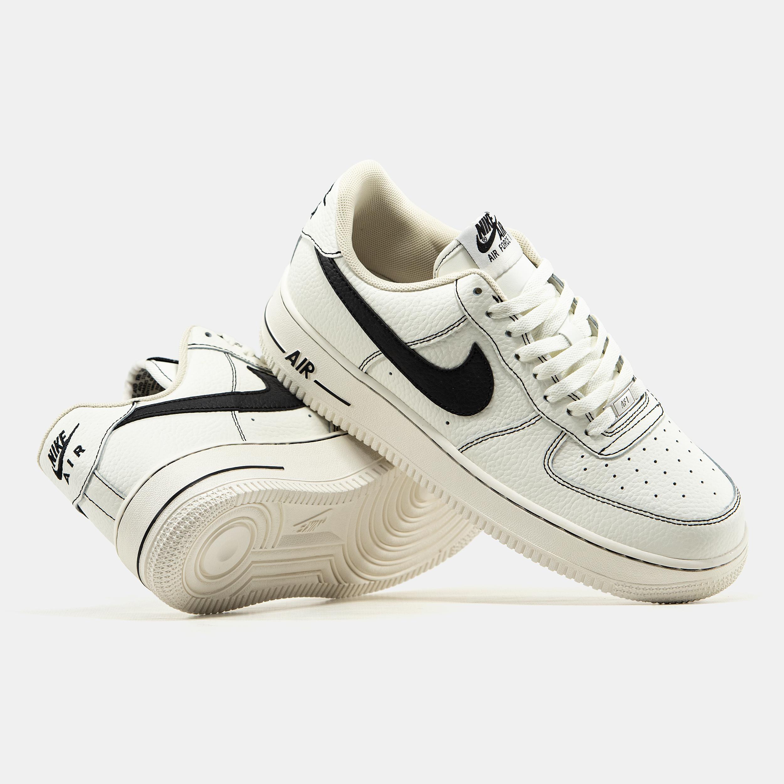 Nike Air Force 1 Low White Black Outline - изображение 7