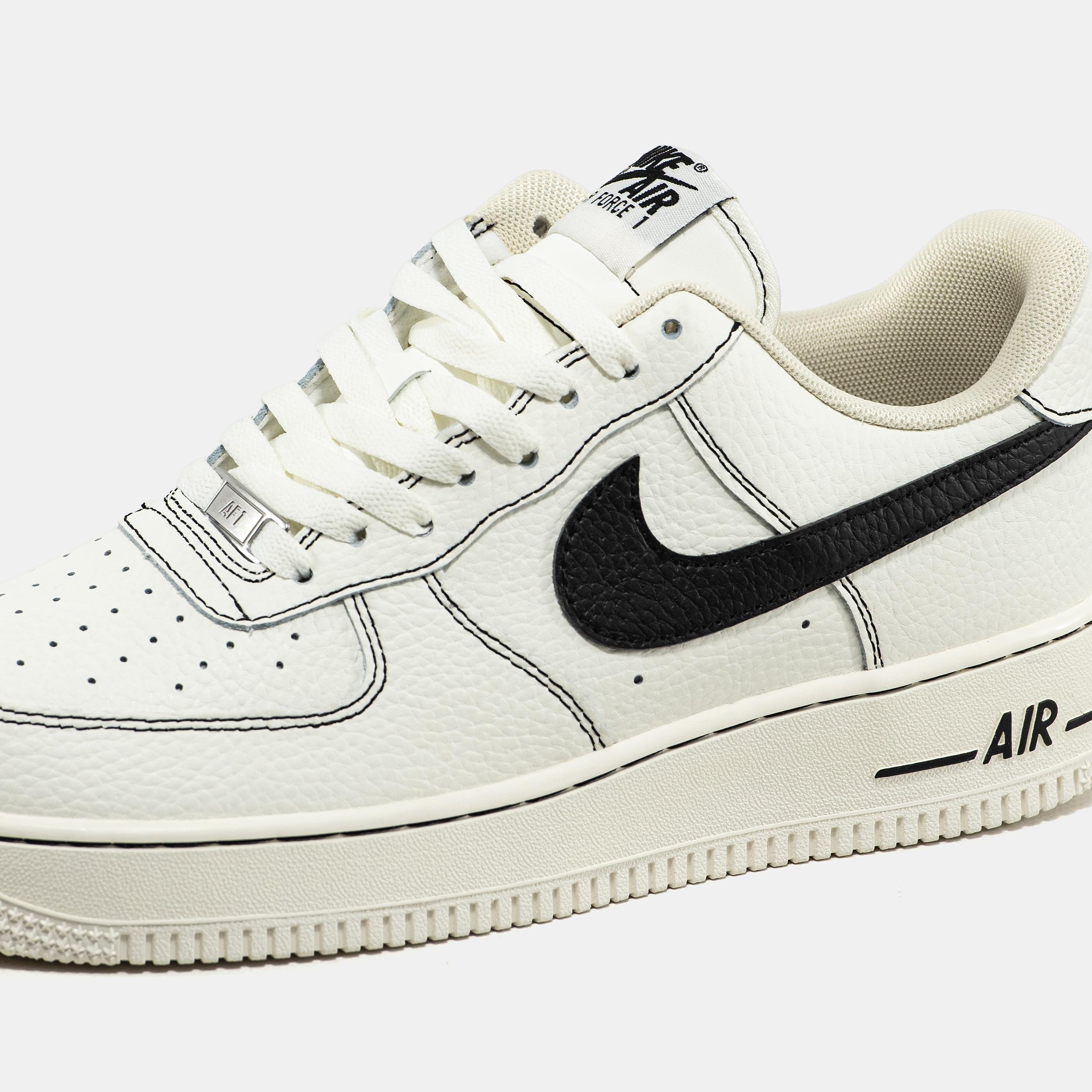 Nike Air Force 1 Low White Black Outline - изображение 8
