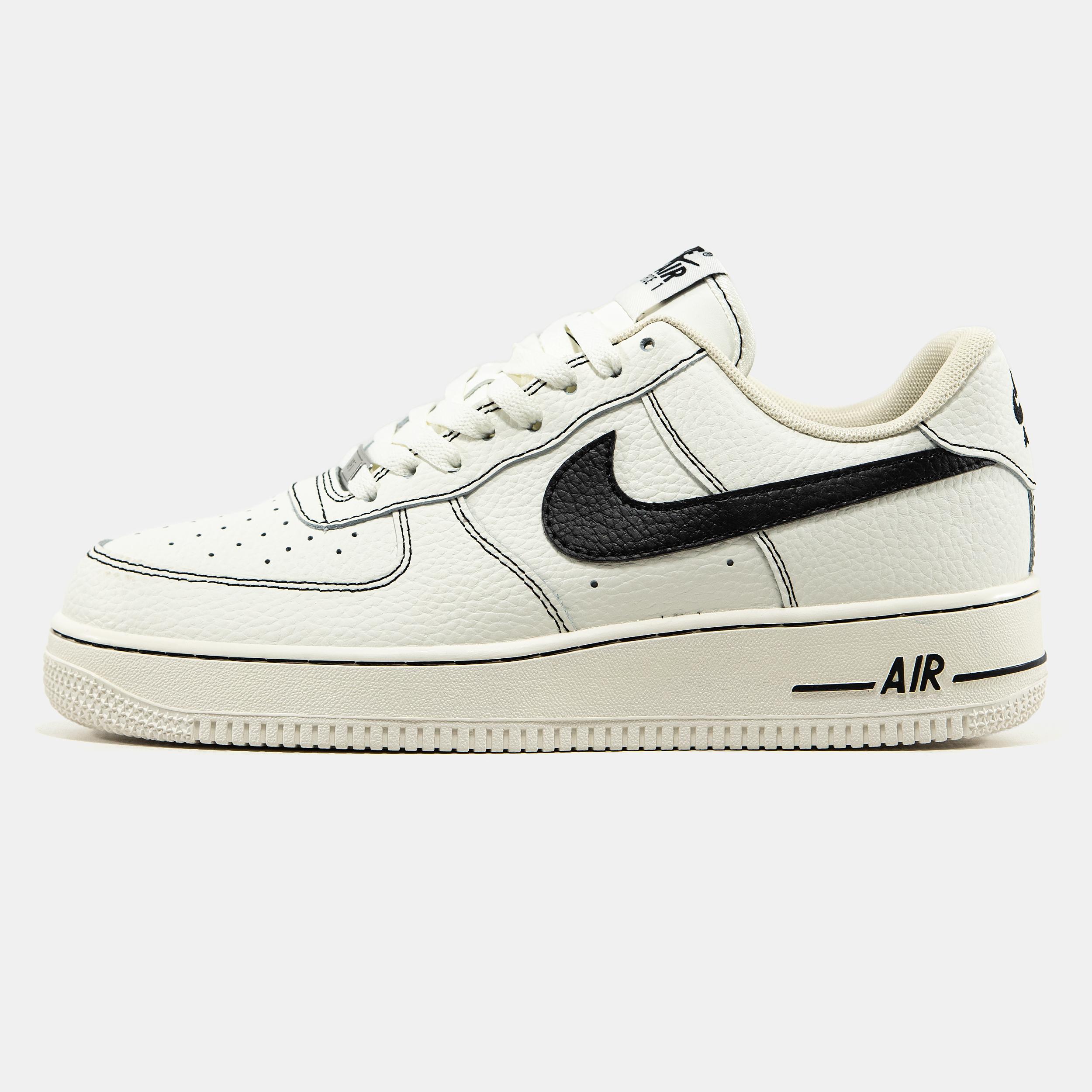 Nike Air Force 1 Low White Black Outline