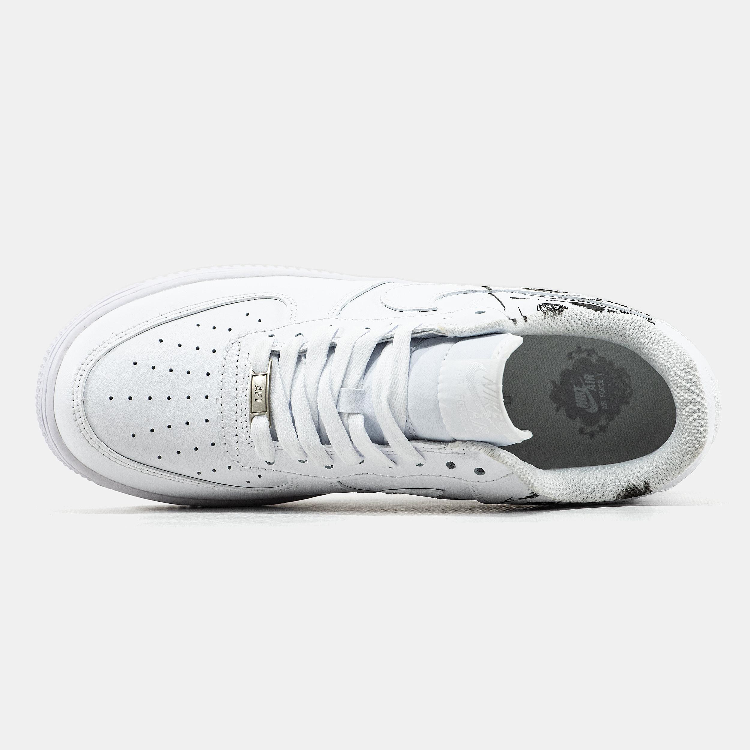 Nike Air Force 1 Low x Comme des Garçons White - изображение 3