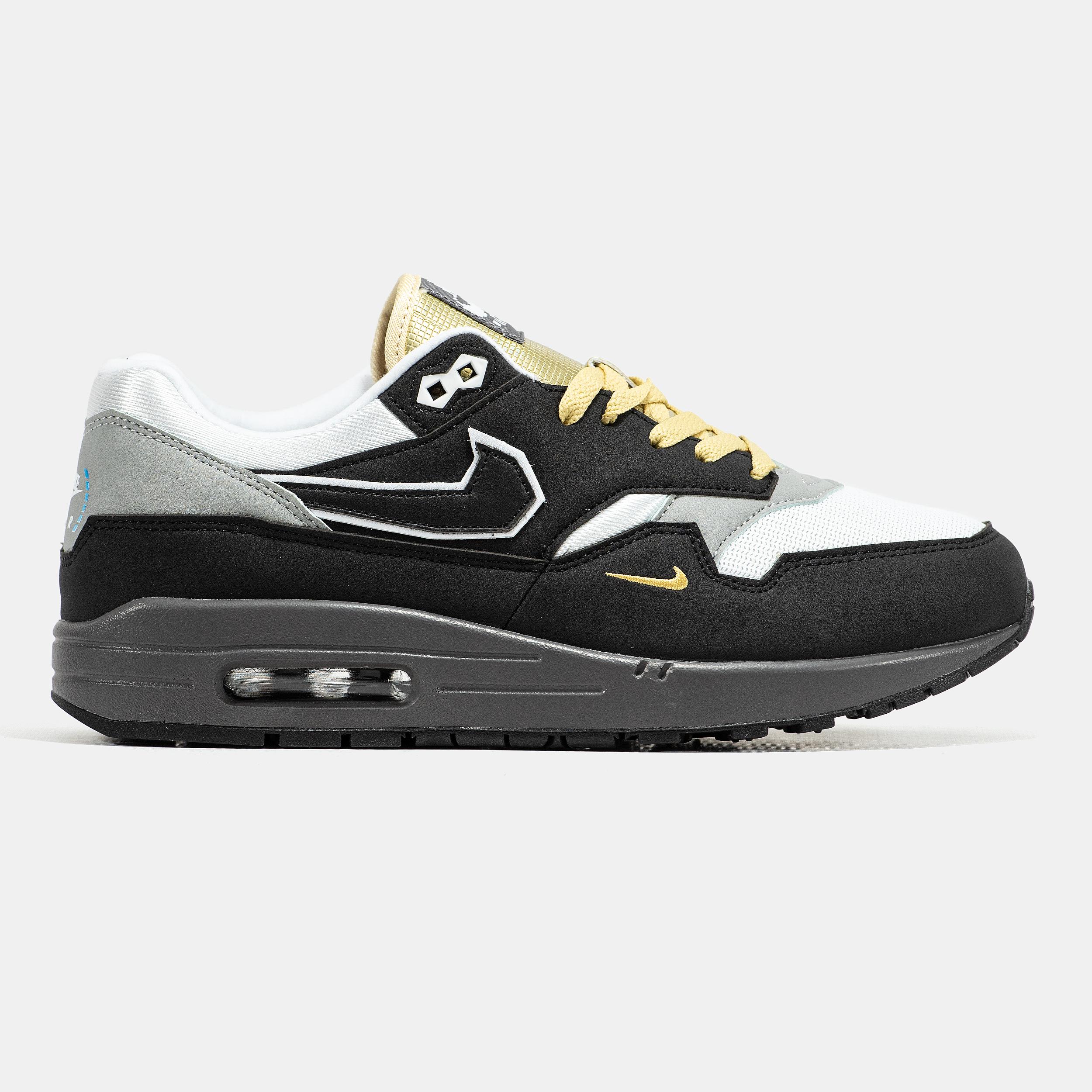 Nike Air Max 1 “Big Head Mode” Black Grey Yellow - изображение 4