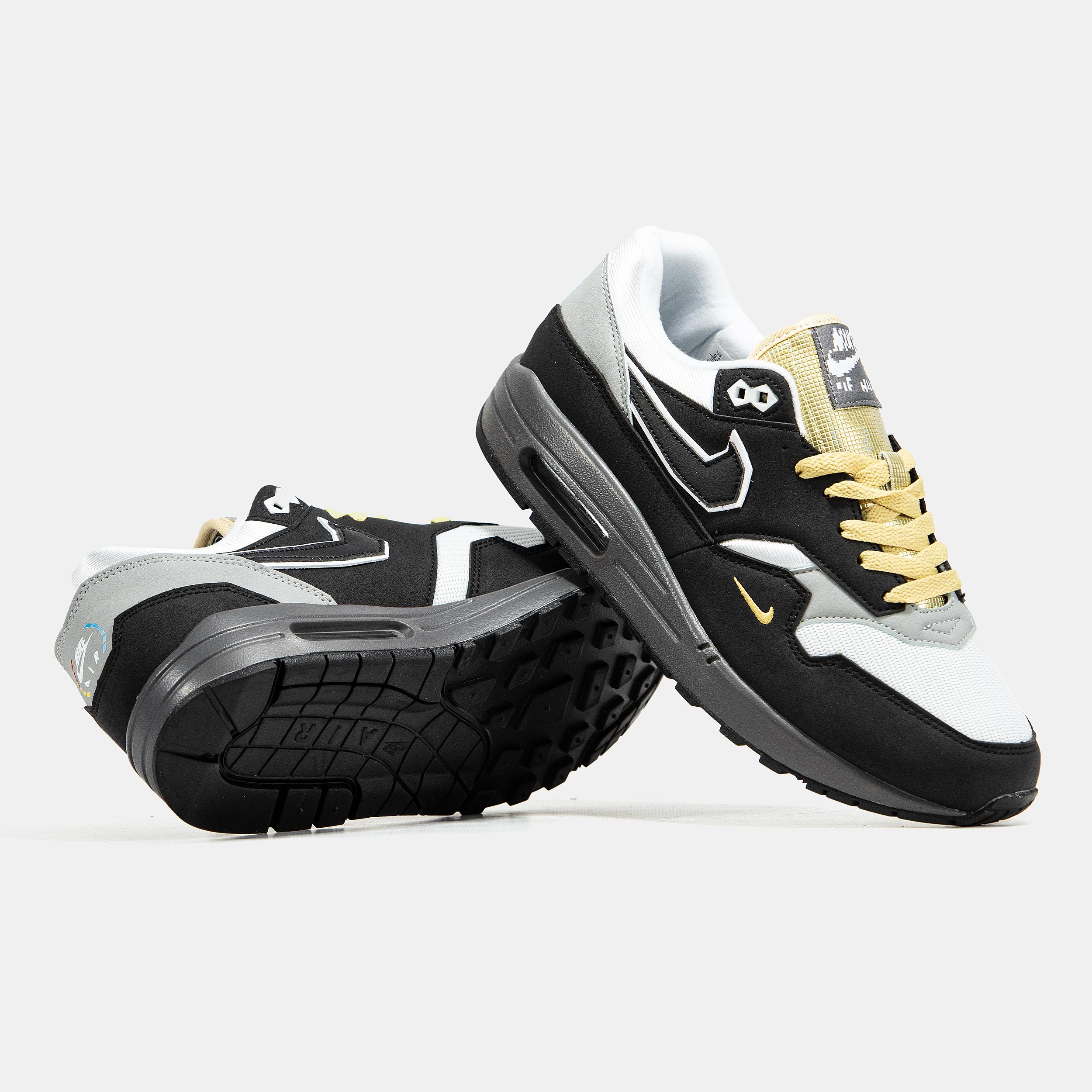Nike Air Max 1 “Big Head Mode” Black Grey Yellow - изображение 7