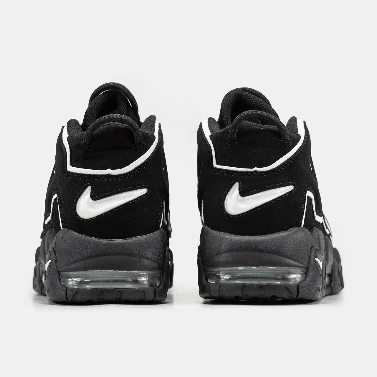 Nike Air More Uptempo Black White - изображение 3