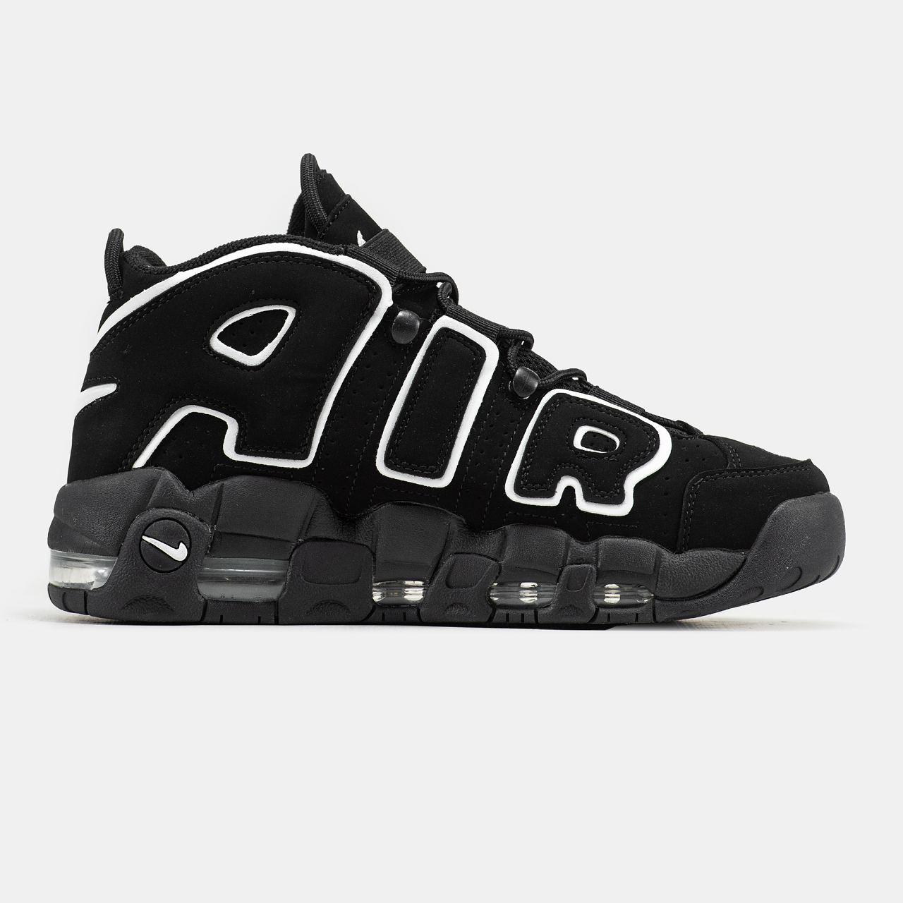 Nike Air More Uptempo Black White - изображение 6
