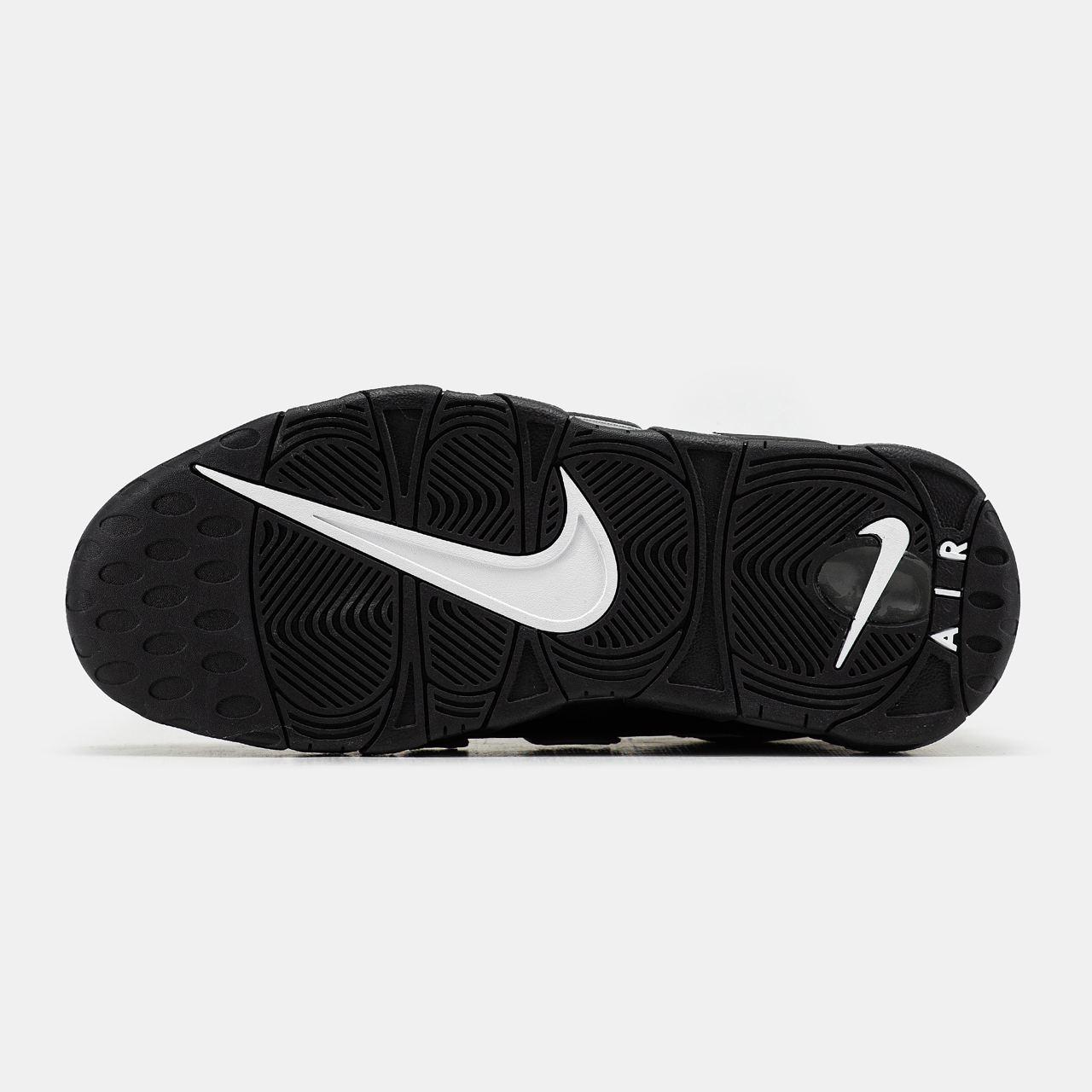 Nike Air More Uptempo Black White - изображение 7
