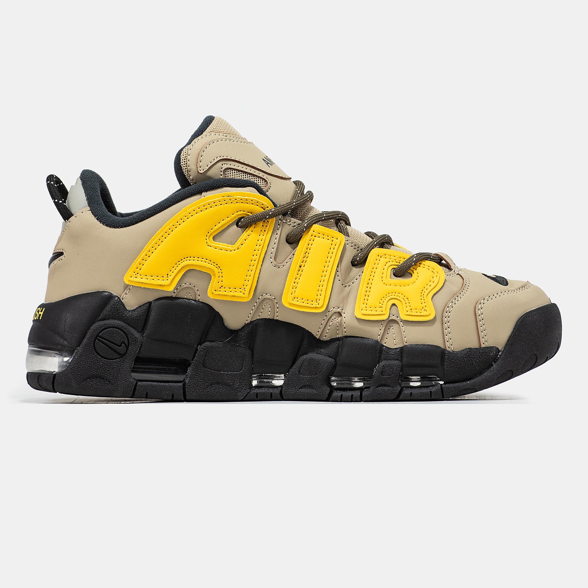 Nike Air More Uptempo x AMBUSH Beige Yellow Black - изображение 1