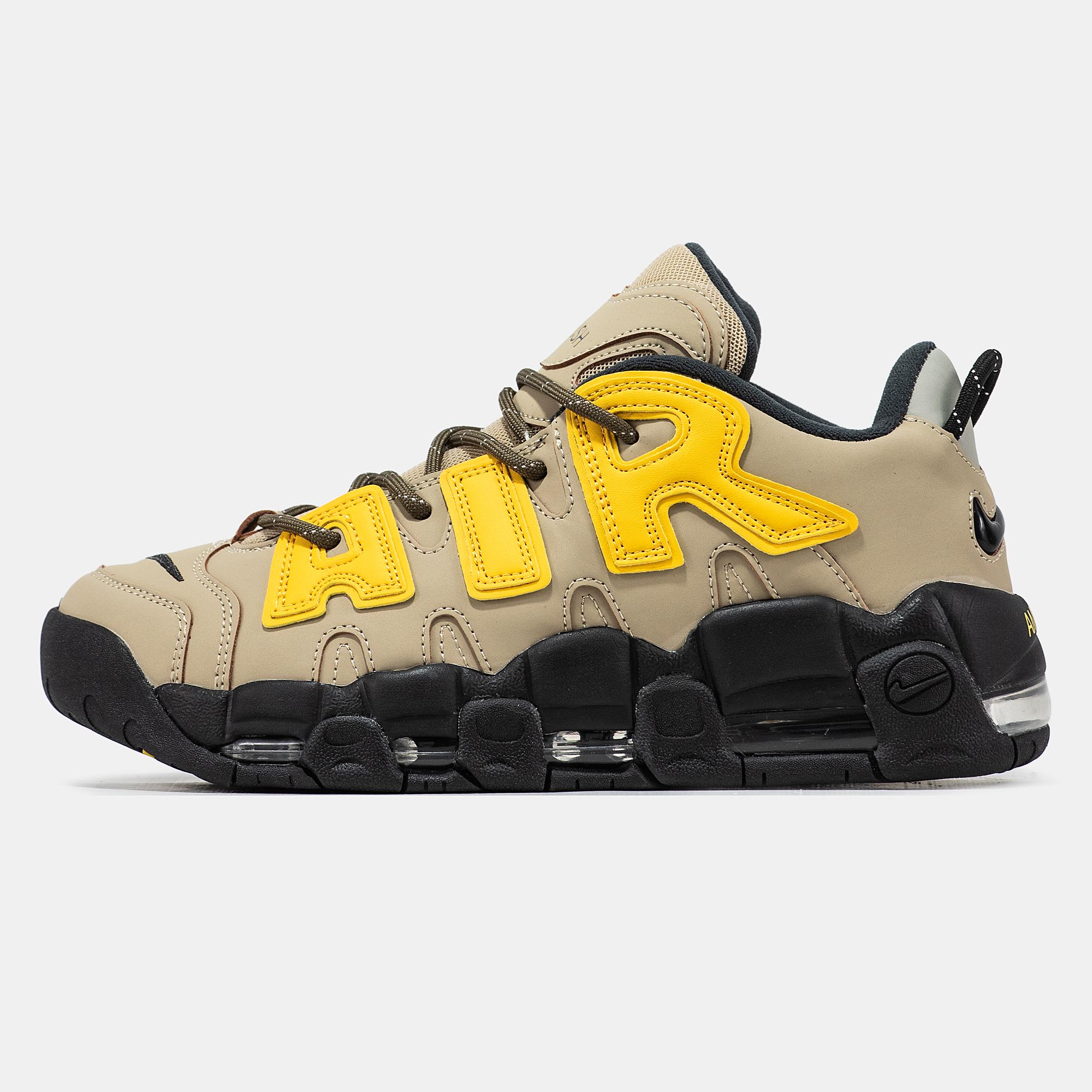 Nike Air More Uptempo x AMBUSH Beige Yellow Black