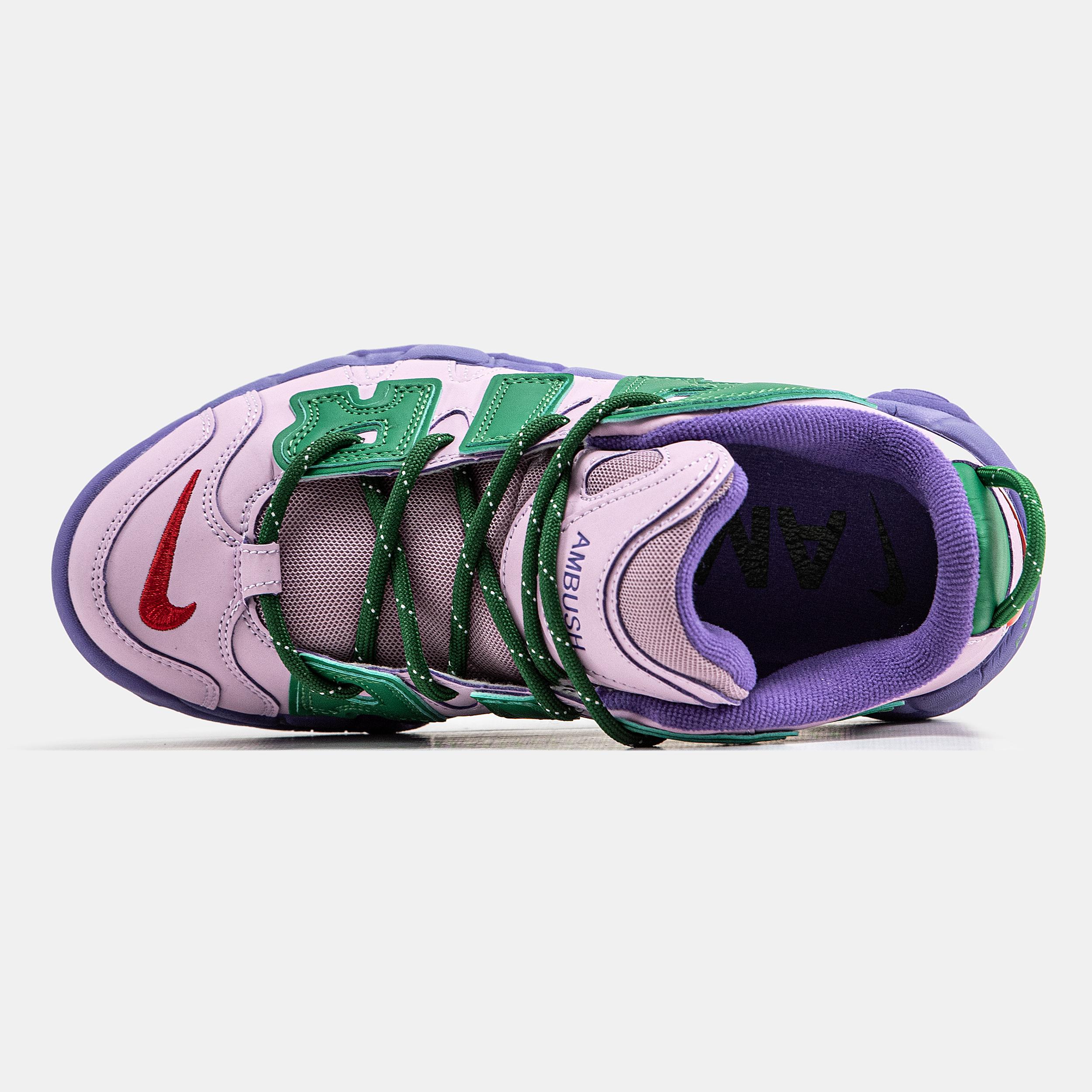 Nike Air More Uptempo x AMBUSH Lilac Green Purple - изображение 2