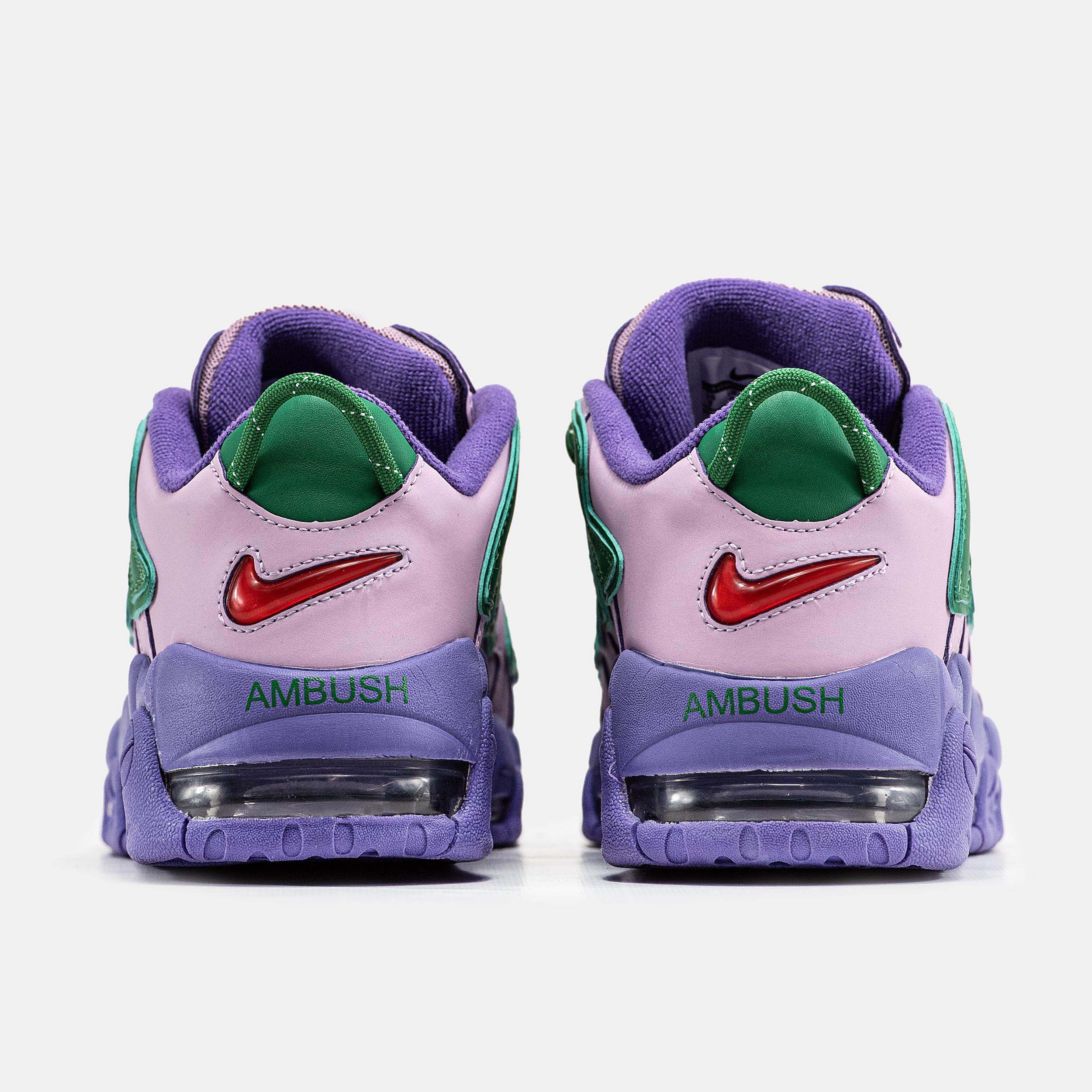 Nike Air More Uptempo x AMBUSH Lilac Green Purple - изображение 3