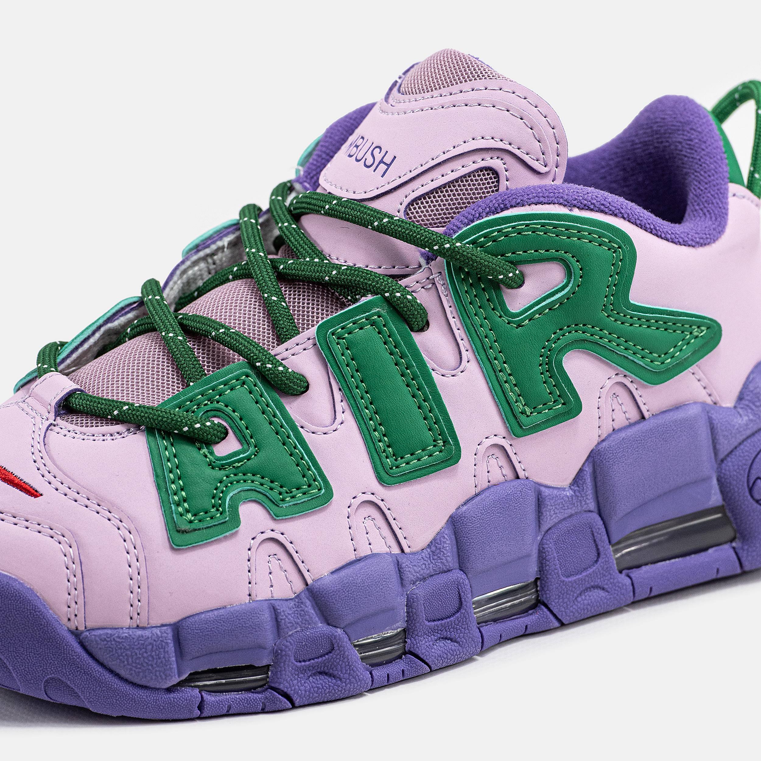 Nike Air More Uptempo x AMBUSH Lilac Green Purple - изображение 6