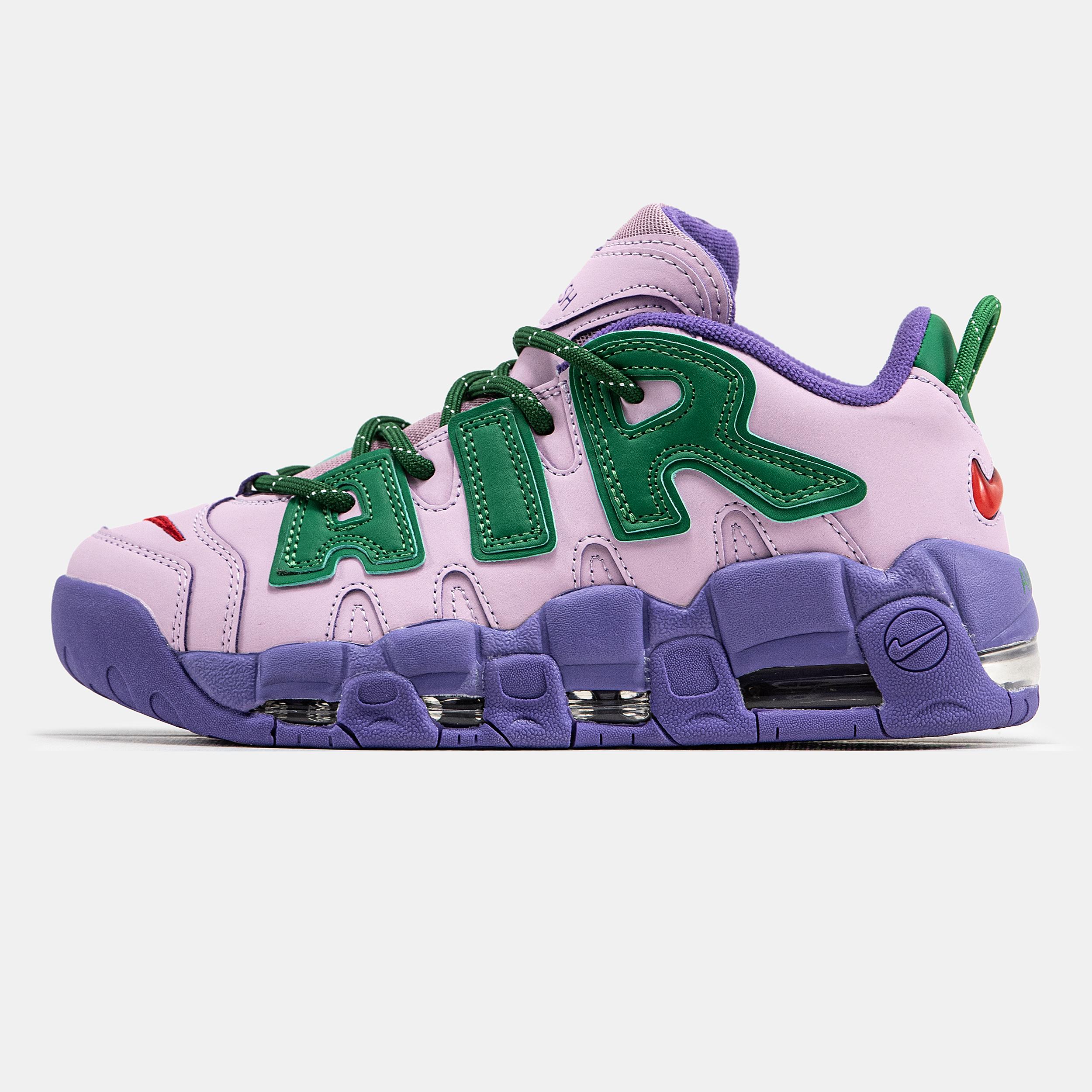 Nike Air More Uptempo x AMBUSH Lilac Green Purple
