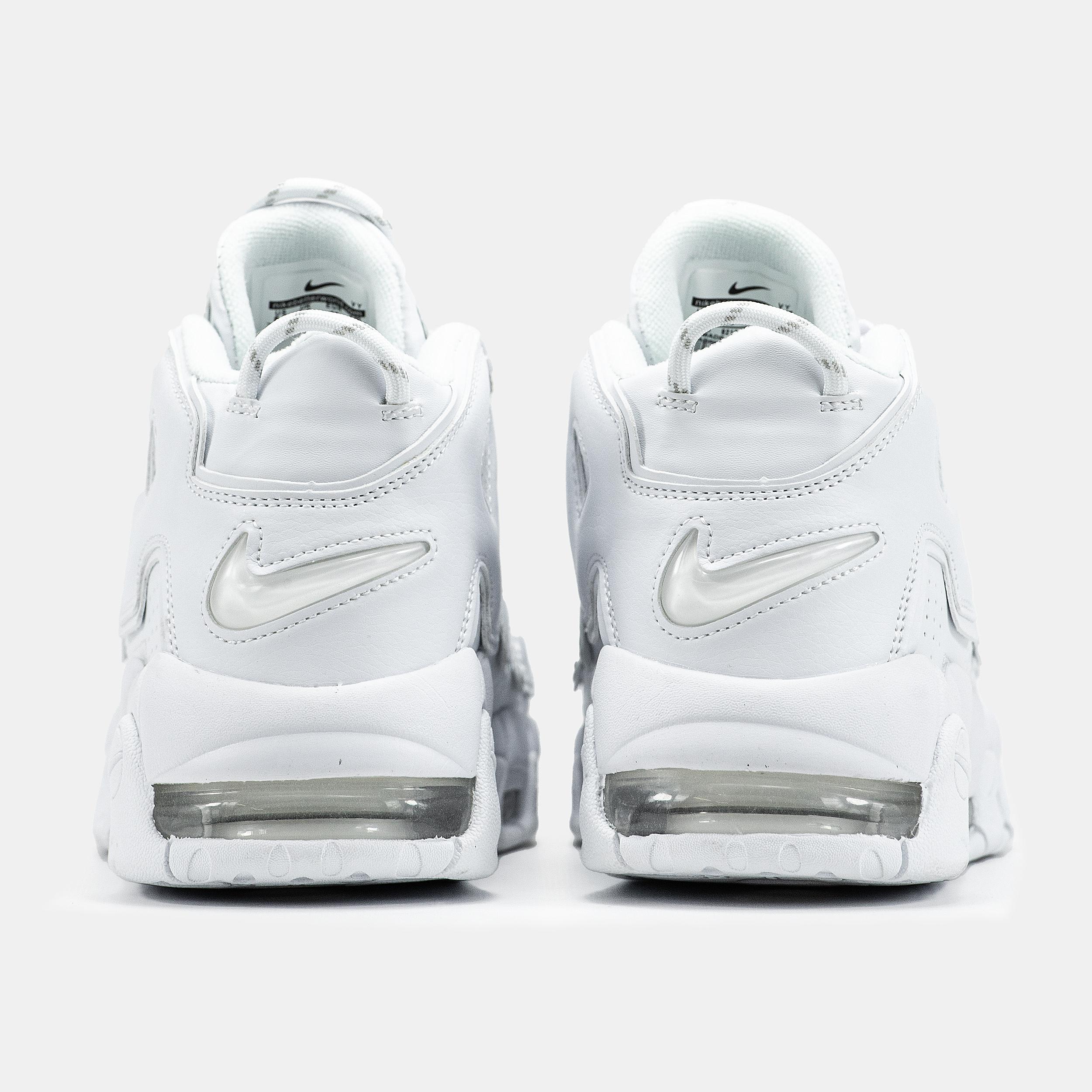 Nike Air More Uptempo White Grey - изображение 3