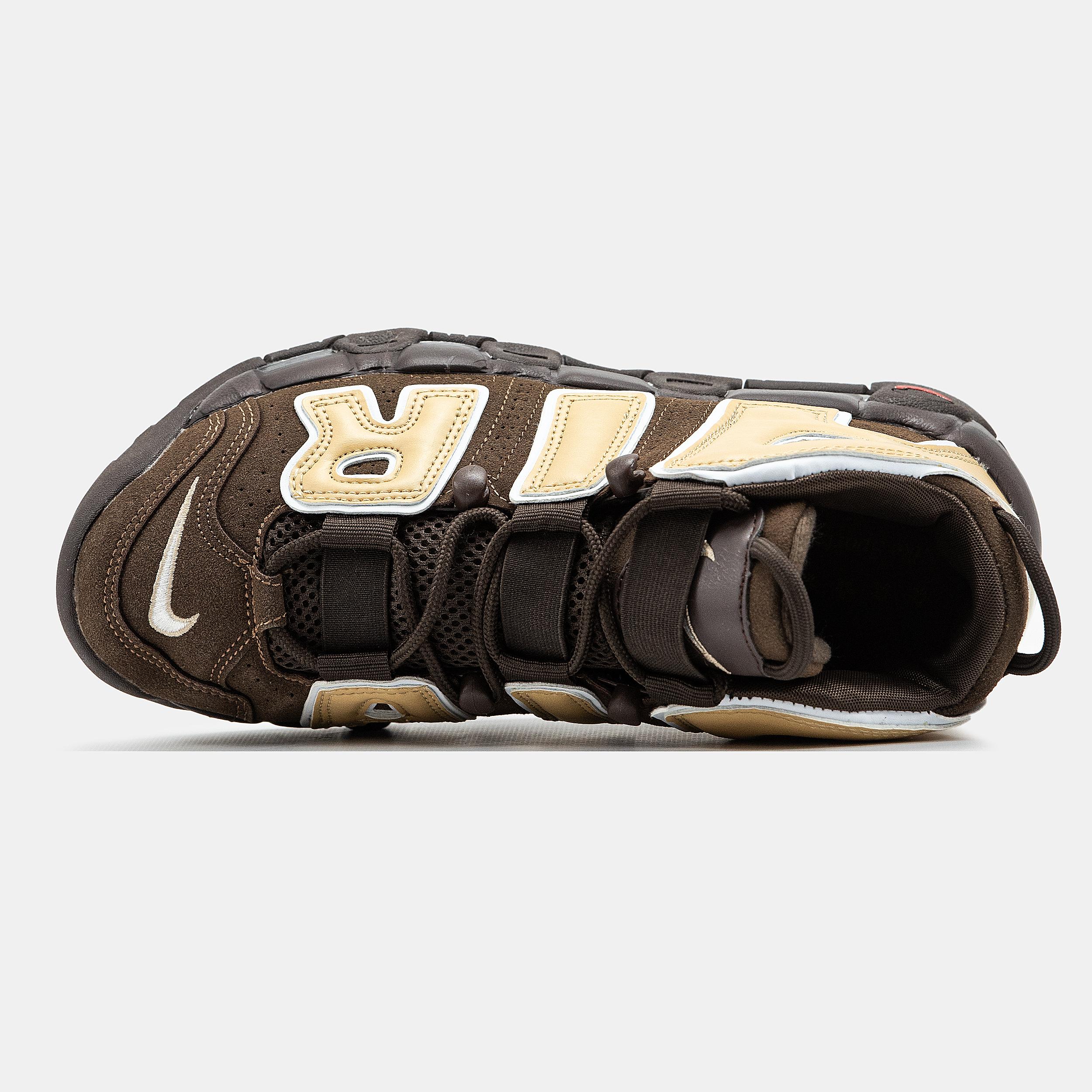 Nike Air More Uptempo Brown Beige White - изображение 2