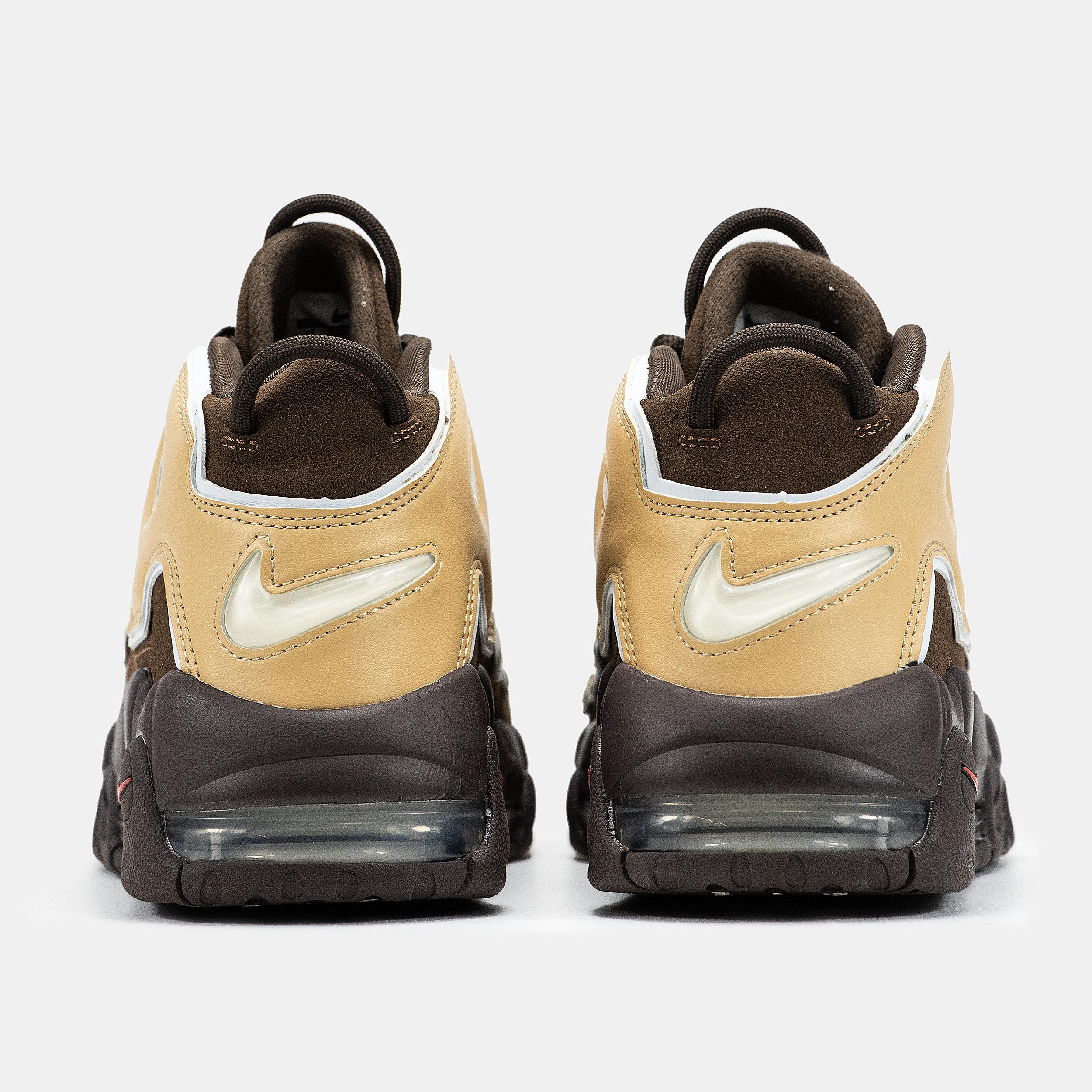 Nike Air More Uptempo Brown Beige White - изображение 3
