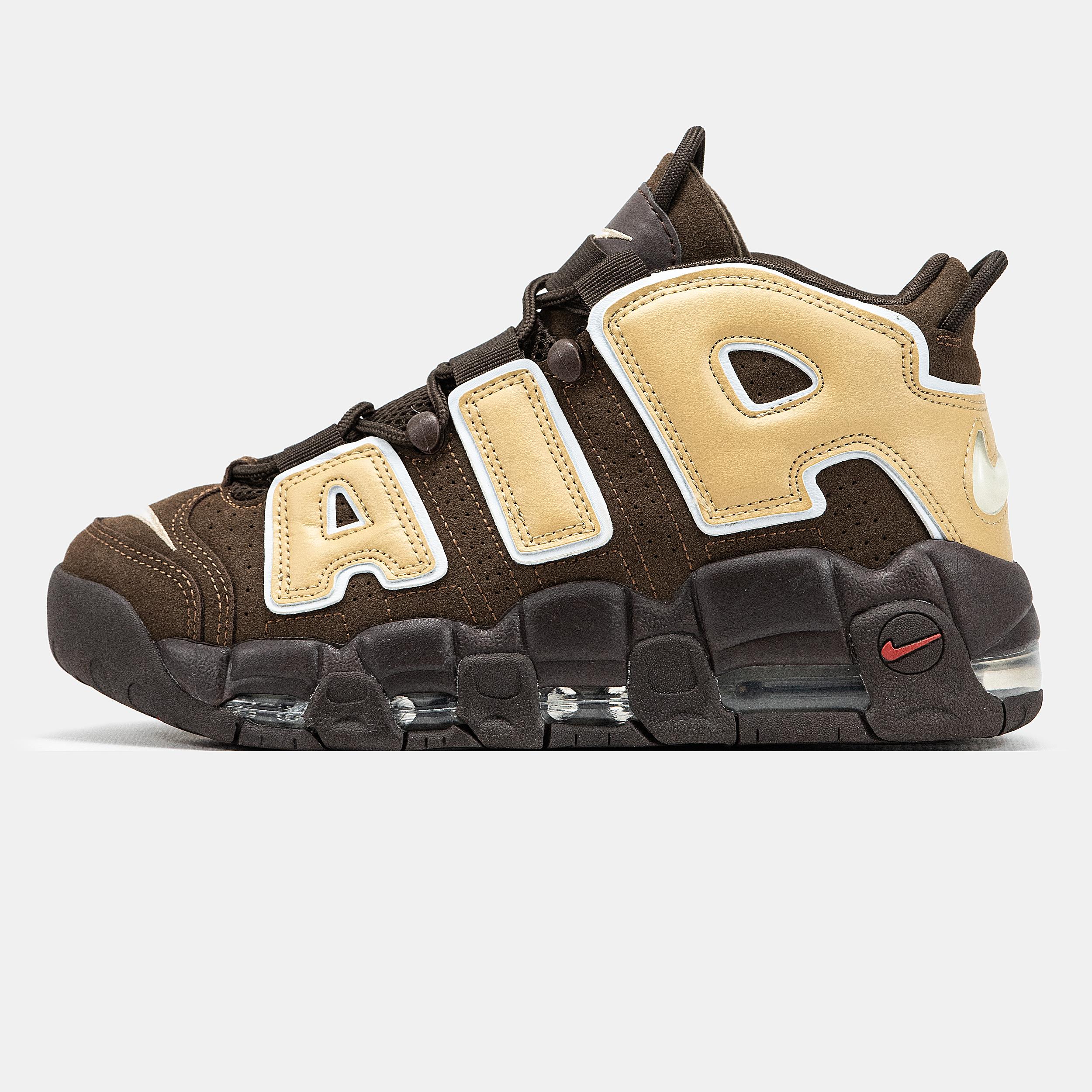 Nike Air More Uptempo Brown Beige White