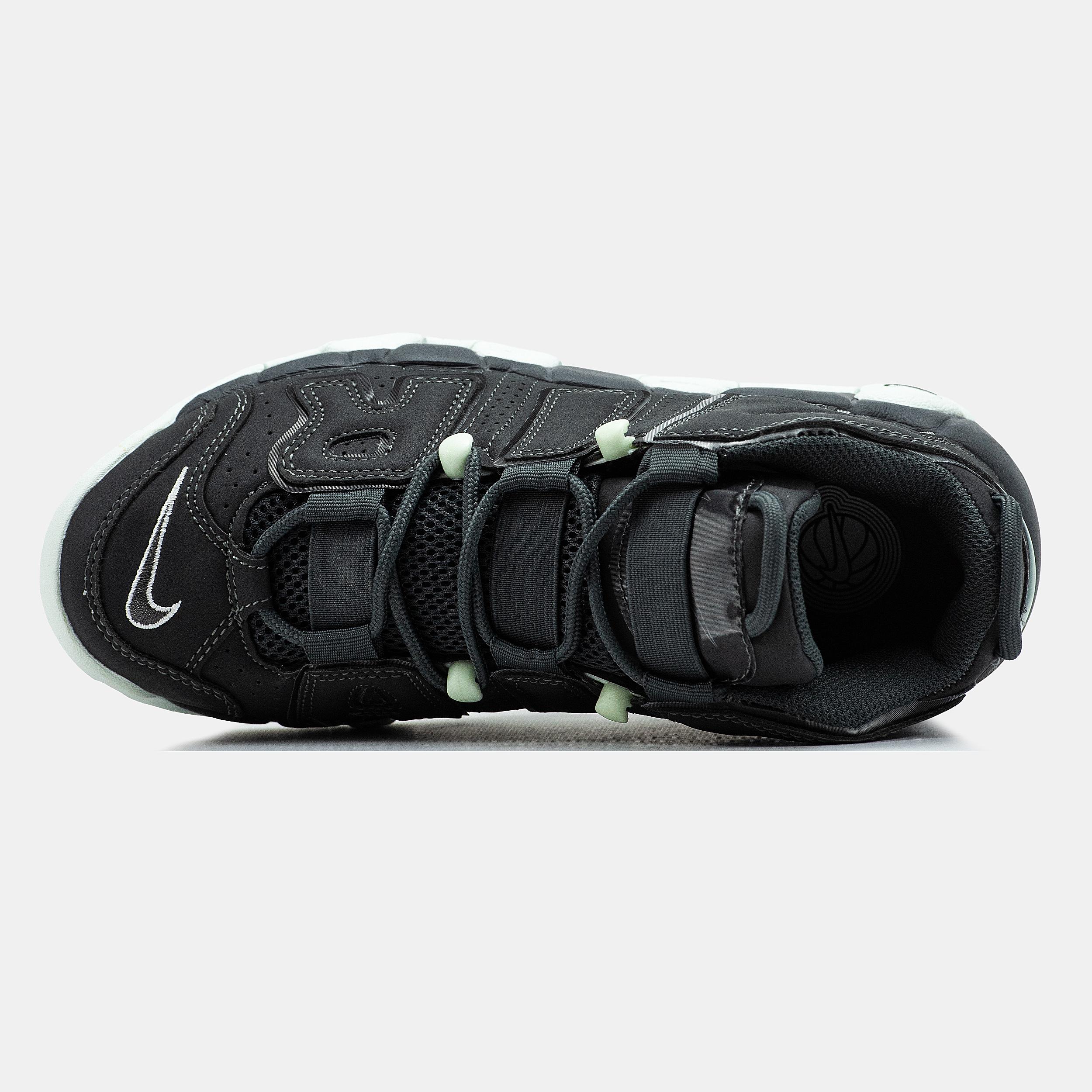 Nike Air More Uptempo Black Mint Grey - изображение 2