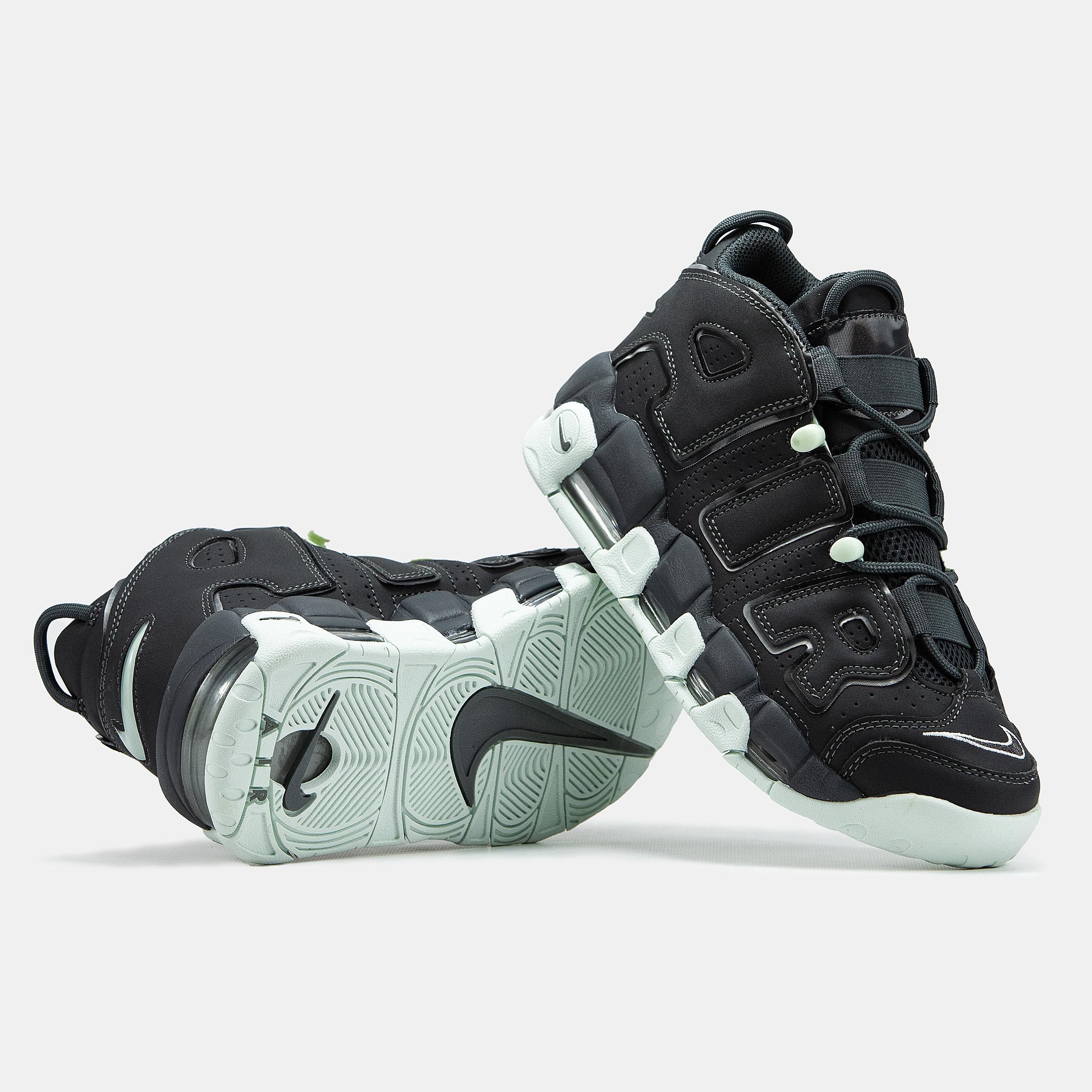 Nike Air More Uptempo Black Mint Grey - изображение 5