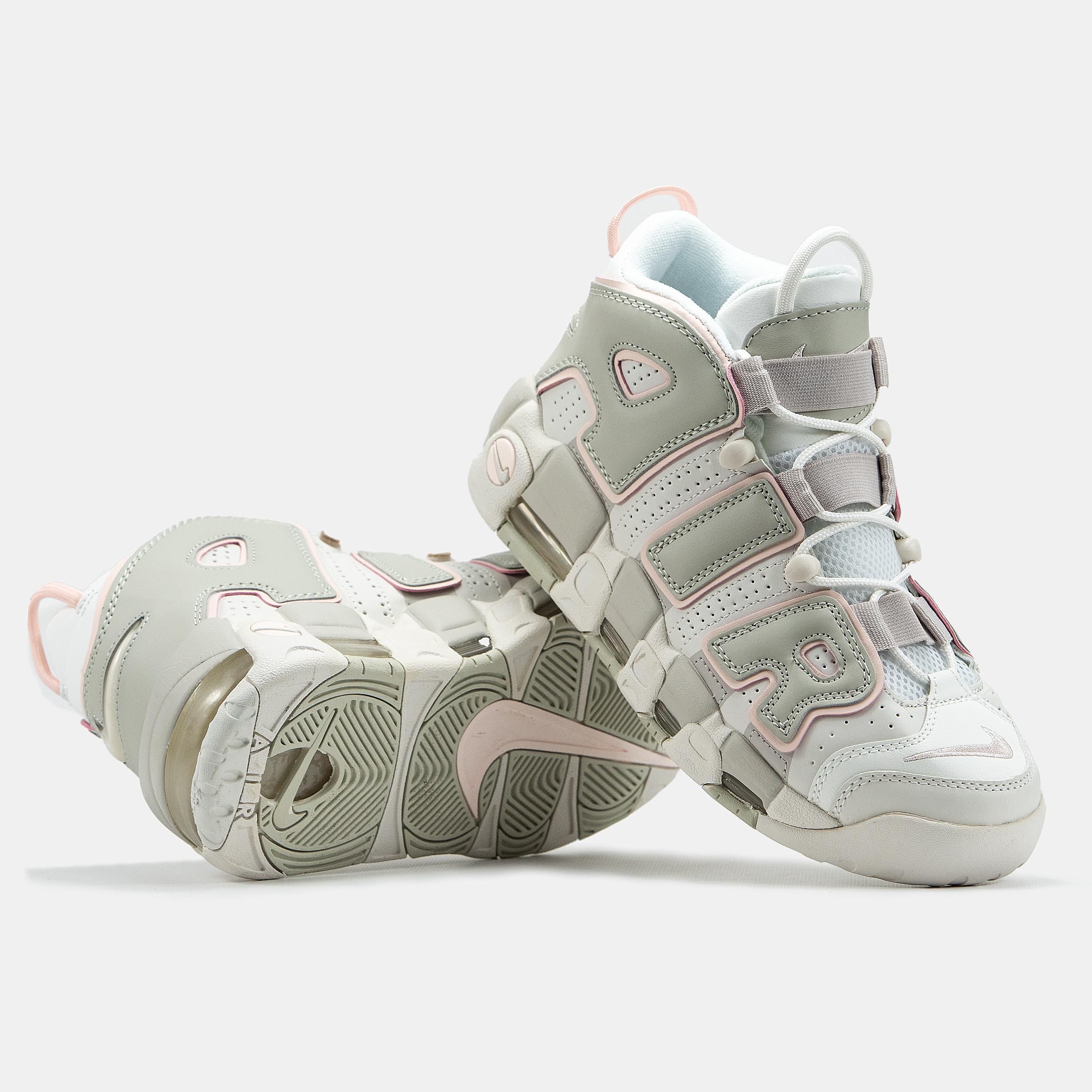 Nike Air More Uptempo White Sage Pink - изображение 7
