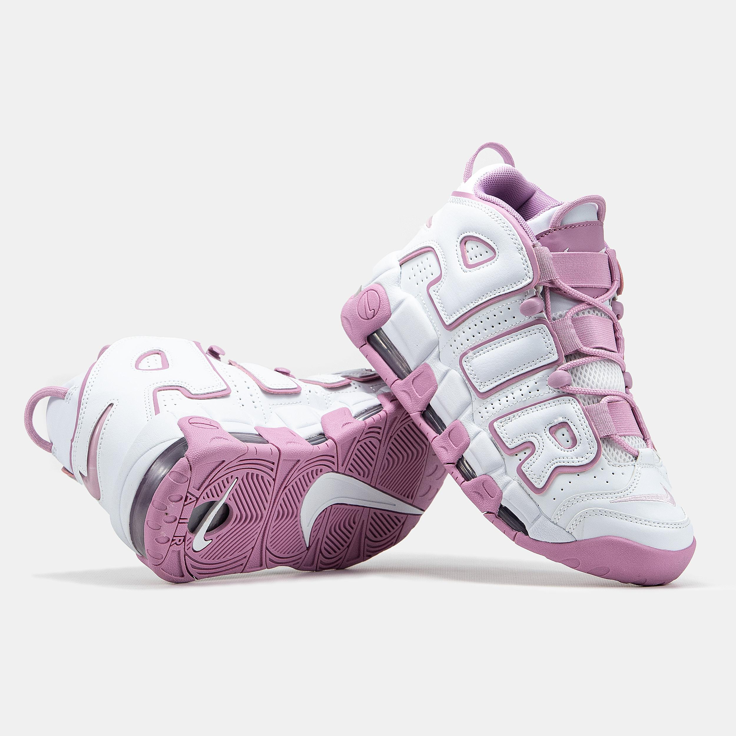 Nike Air More Uptempo White Pink - изображение 5