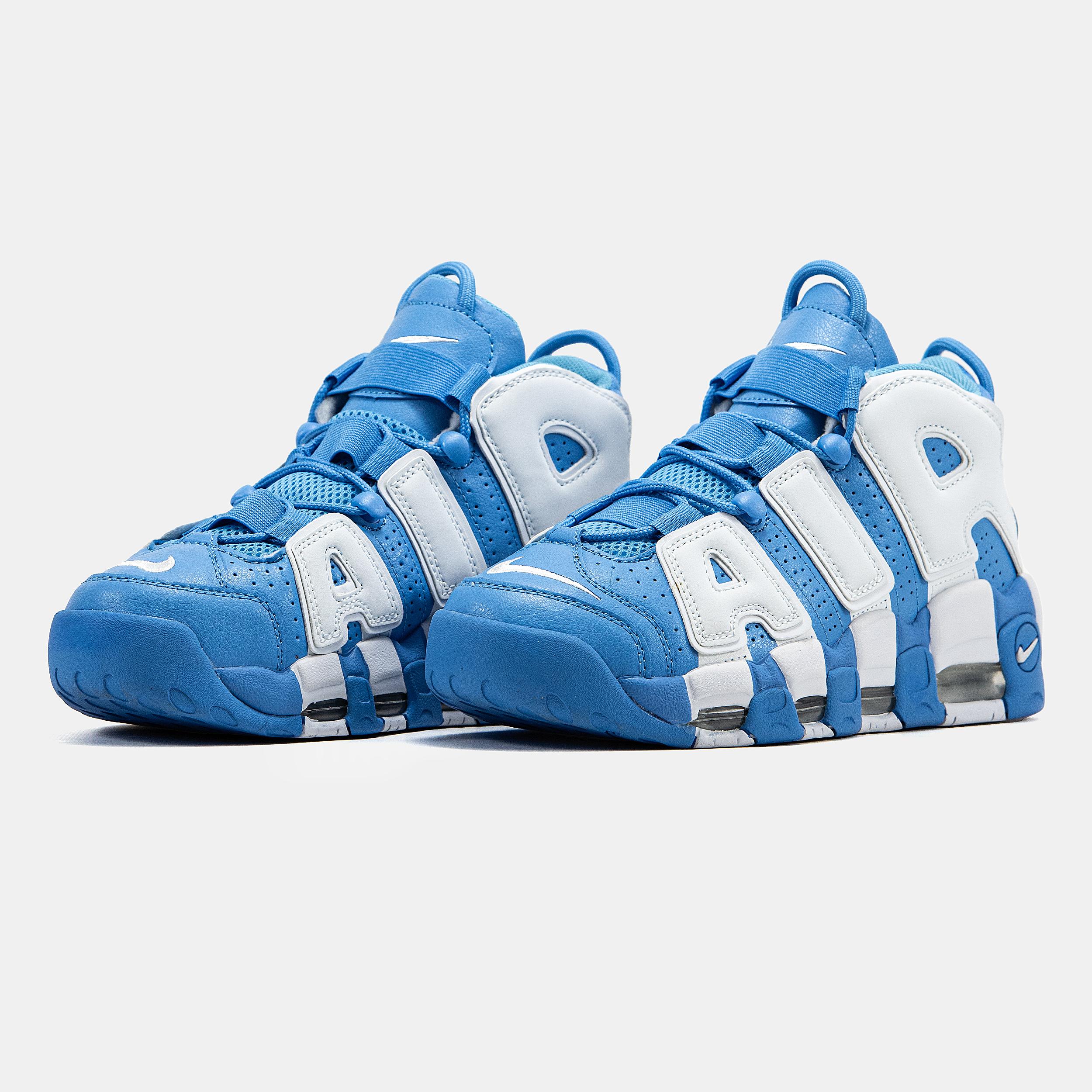Nike Air More Uptempo Blue White - изображение 5