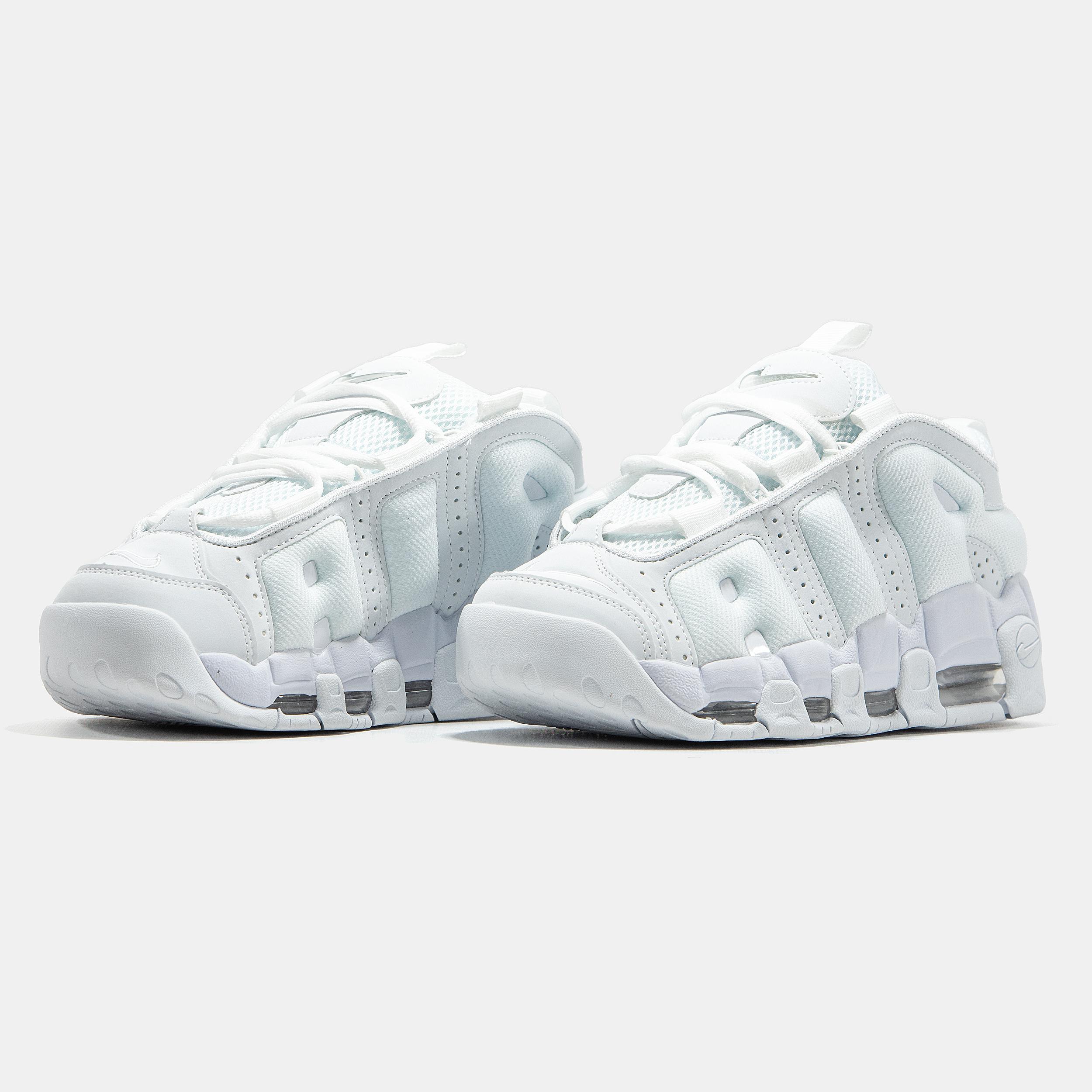 Nike Air More Uptempo Low White Ice Grey - изображение 4