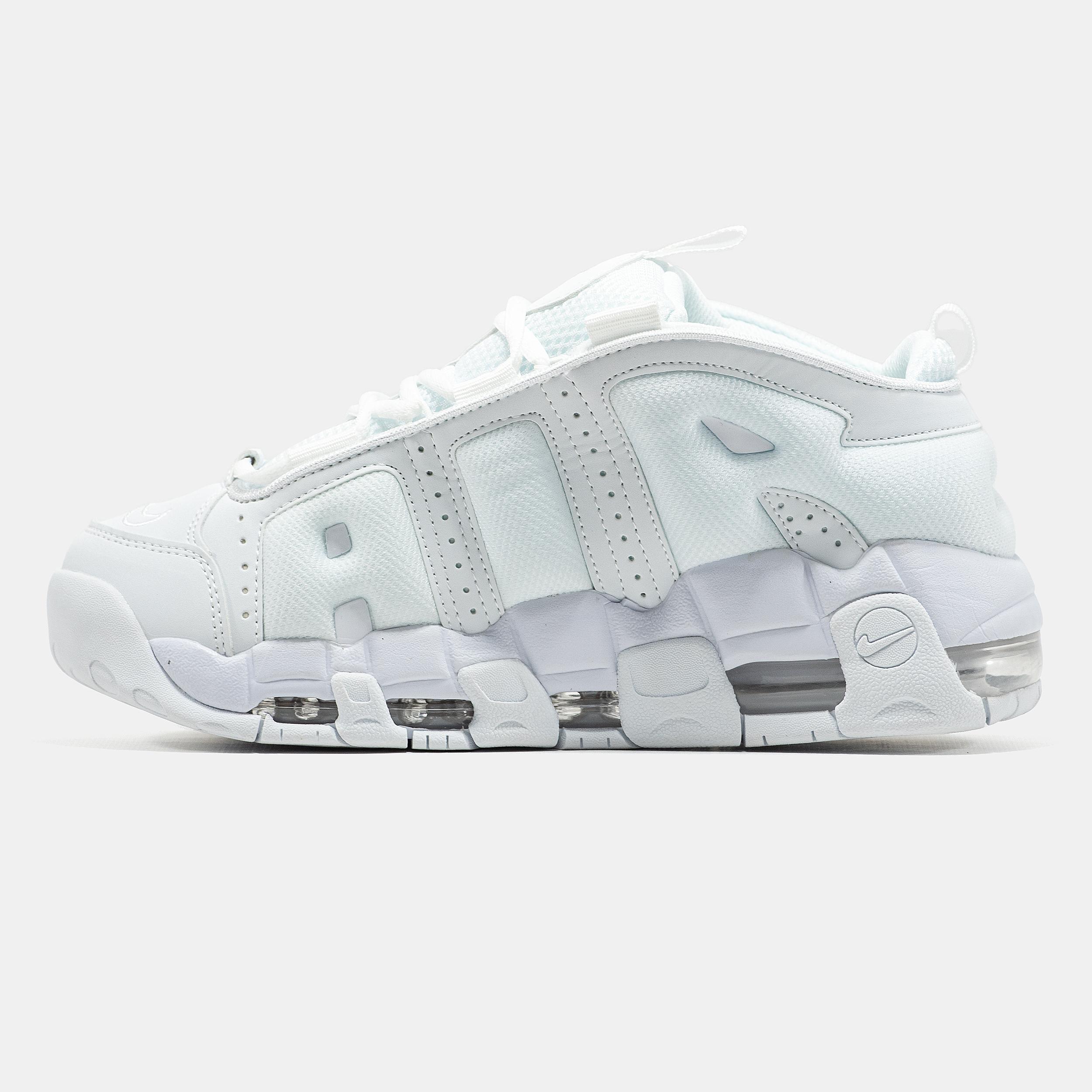 Nike Air More Uptempo Low White Ice Grey - изображение 8